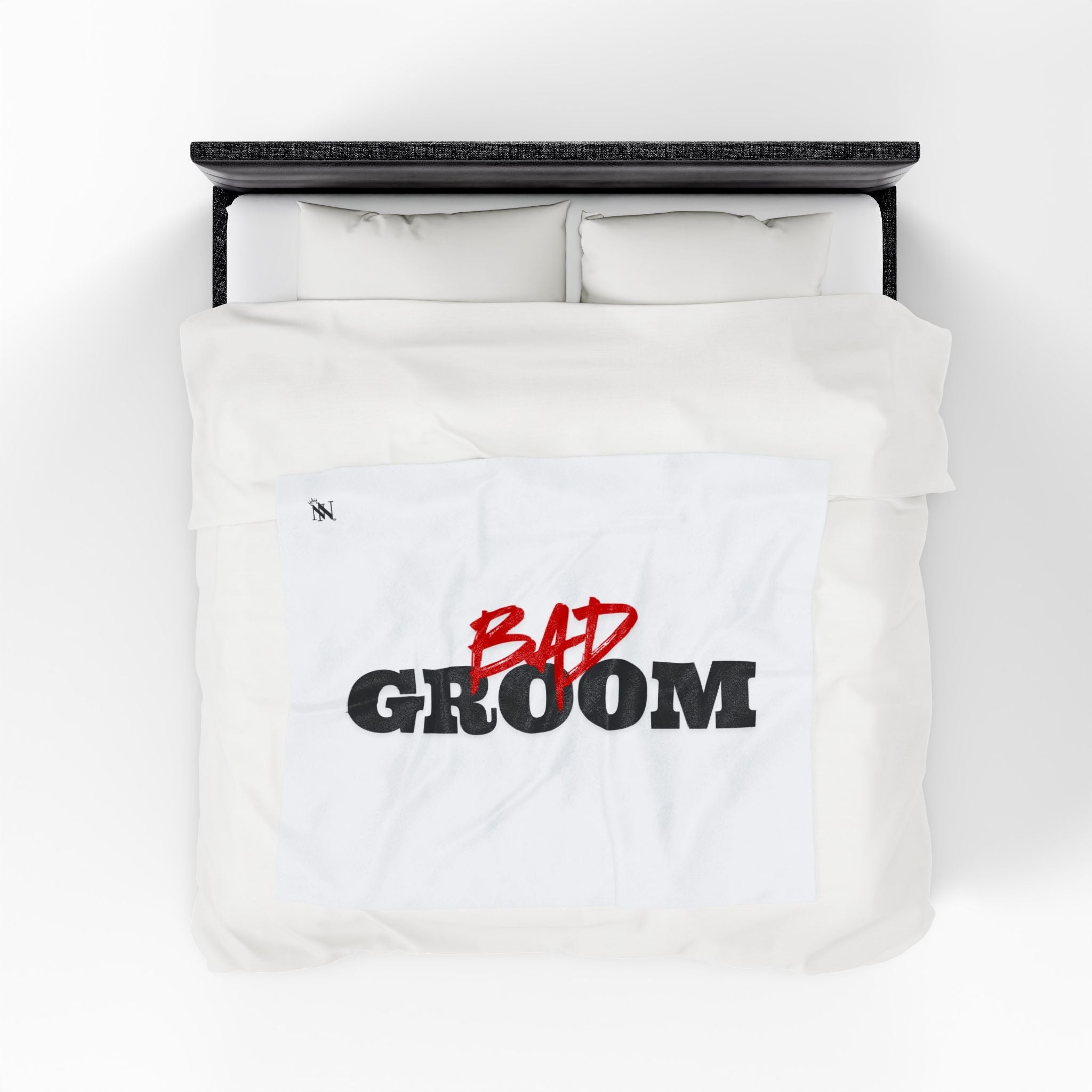 Bad Groom | Mix & Match Velveteen Fun-Flirty Lovers’ Blankets