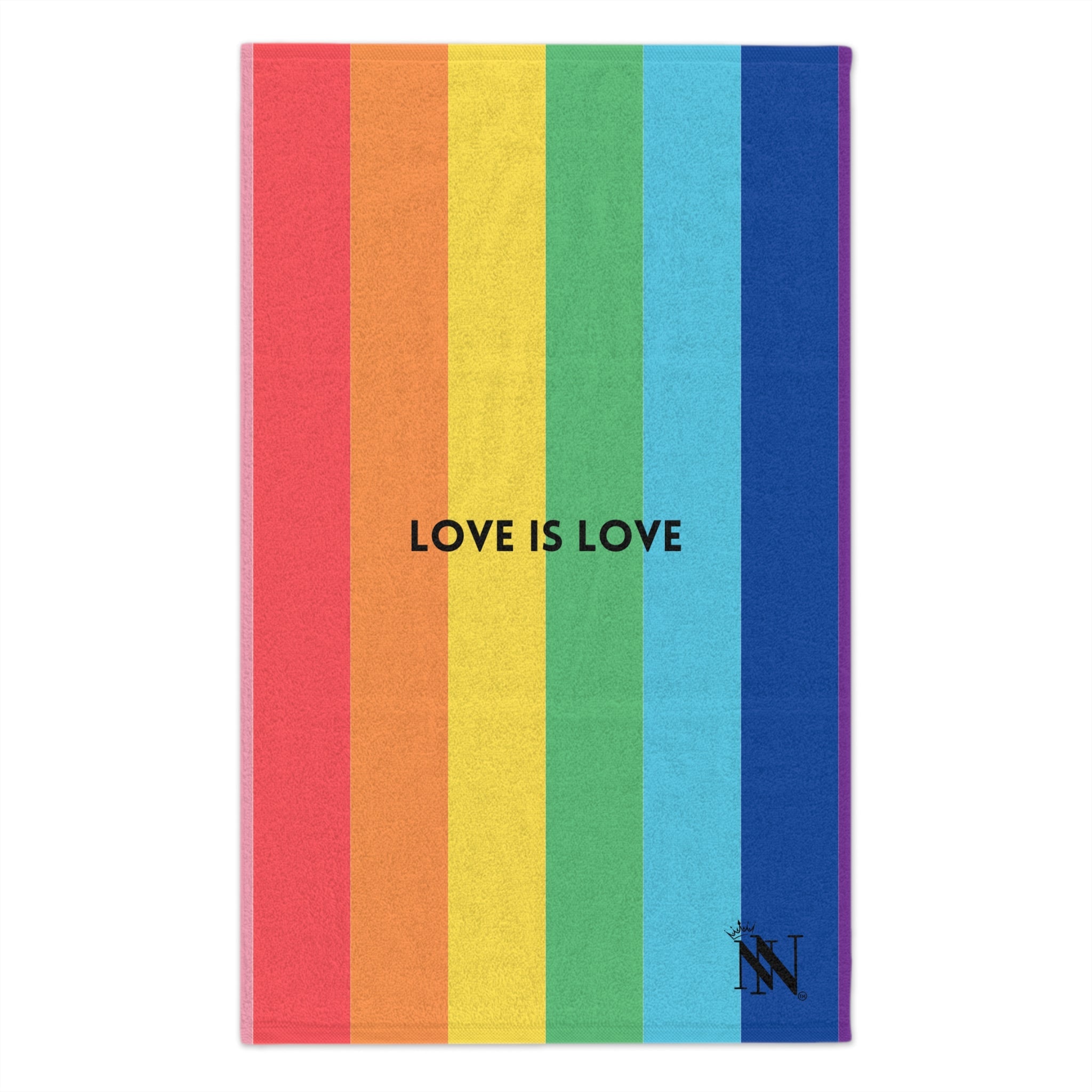 Love is Love Rainbow | Mix & Match Soft Fun-Flirty Lovers’ Towels