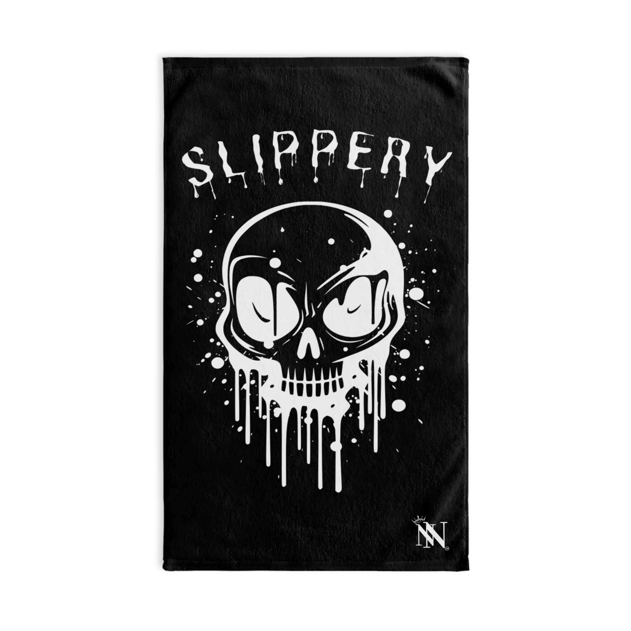 Slippery Splattered Skull | Nectar Napkins Classic Fun-Flirty Lovers’ Towels