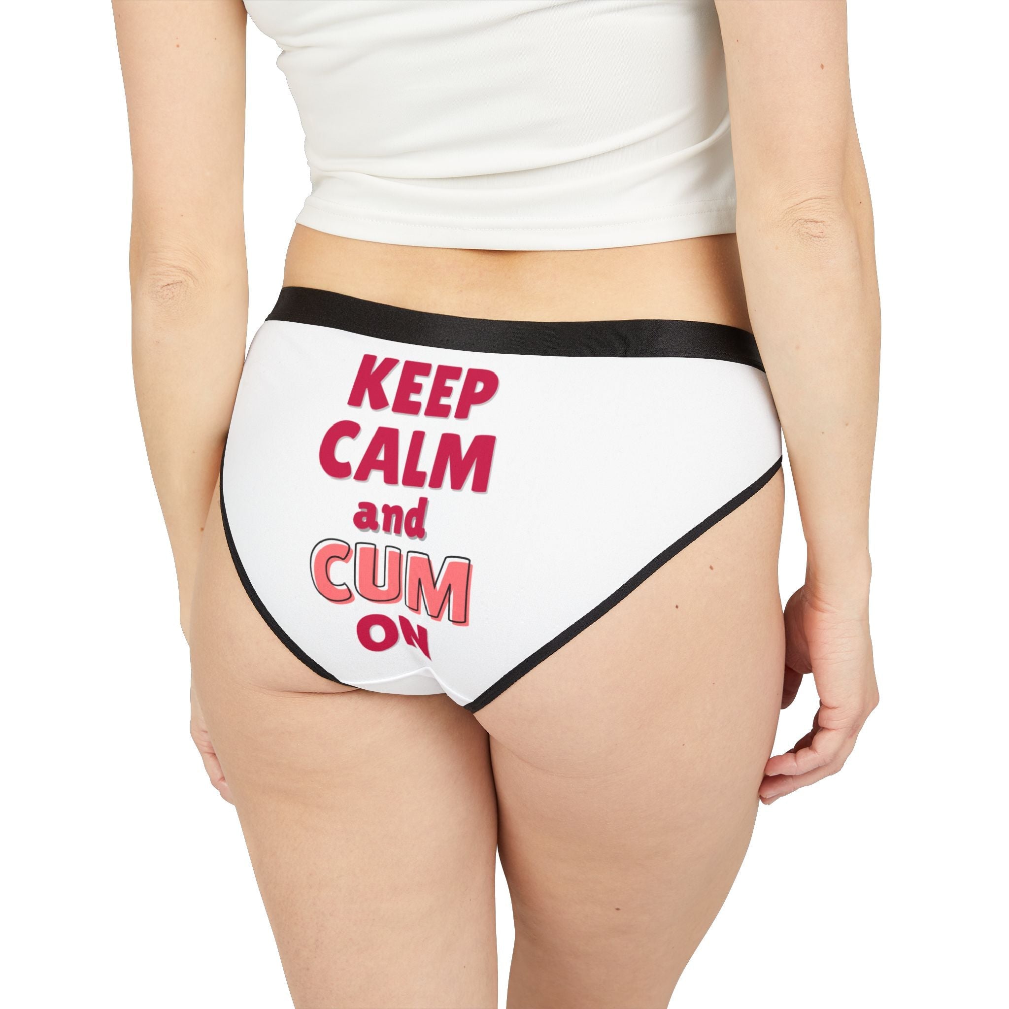 Keep Calm & Cum On | Mix & Match Women’s Fun-Flirty Lovers’ Panties