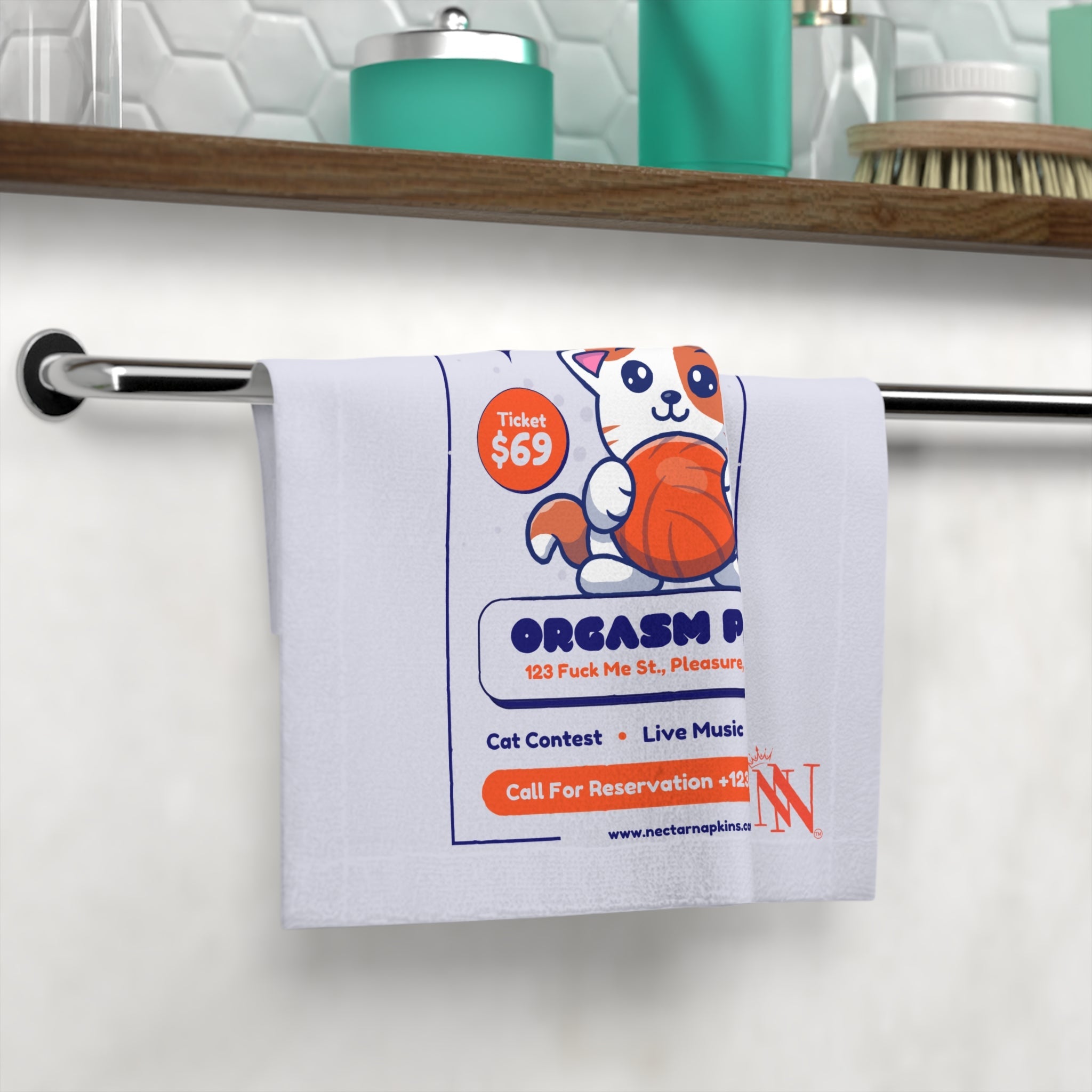 International Kitty Day | Mix & Match Lils’ Fun-Flirty Lovers’ Towels