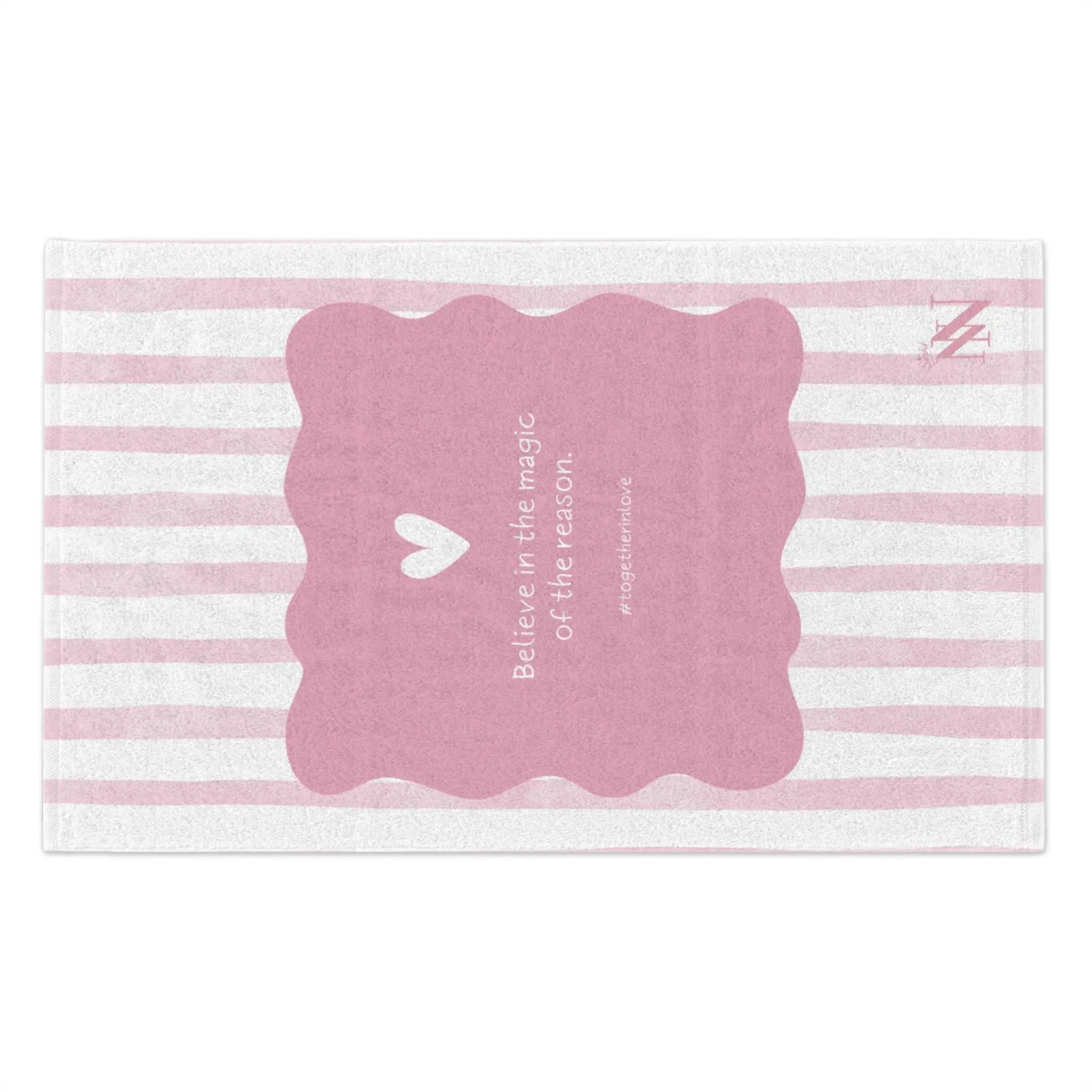 Believe in The Magic of the Reason | Mix & Match Soft Fun-Flirty Lovers’ Towels