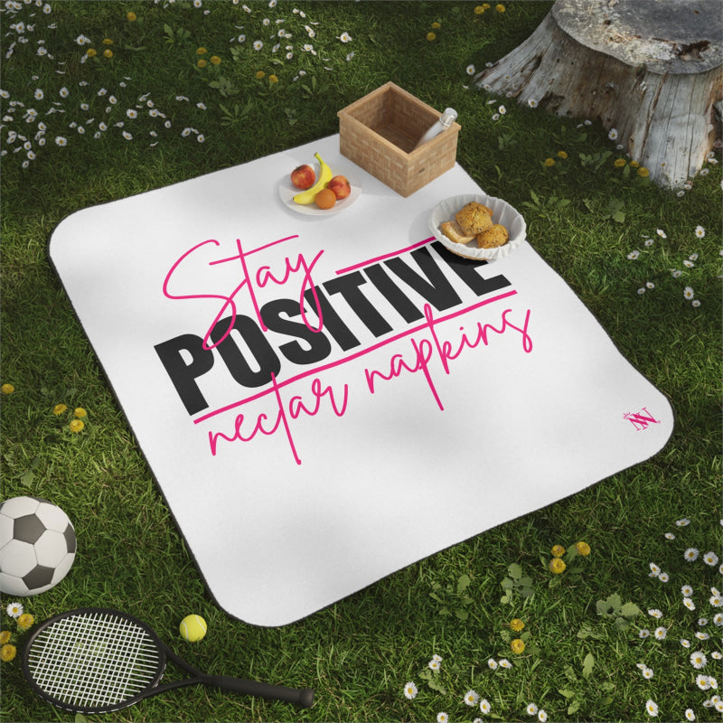 Stay Positive | Mix Match Fun-Flirty Lovers’ Water-Resistant Blankets