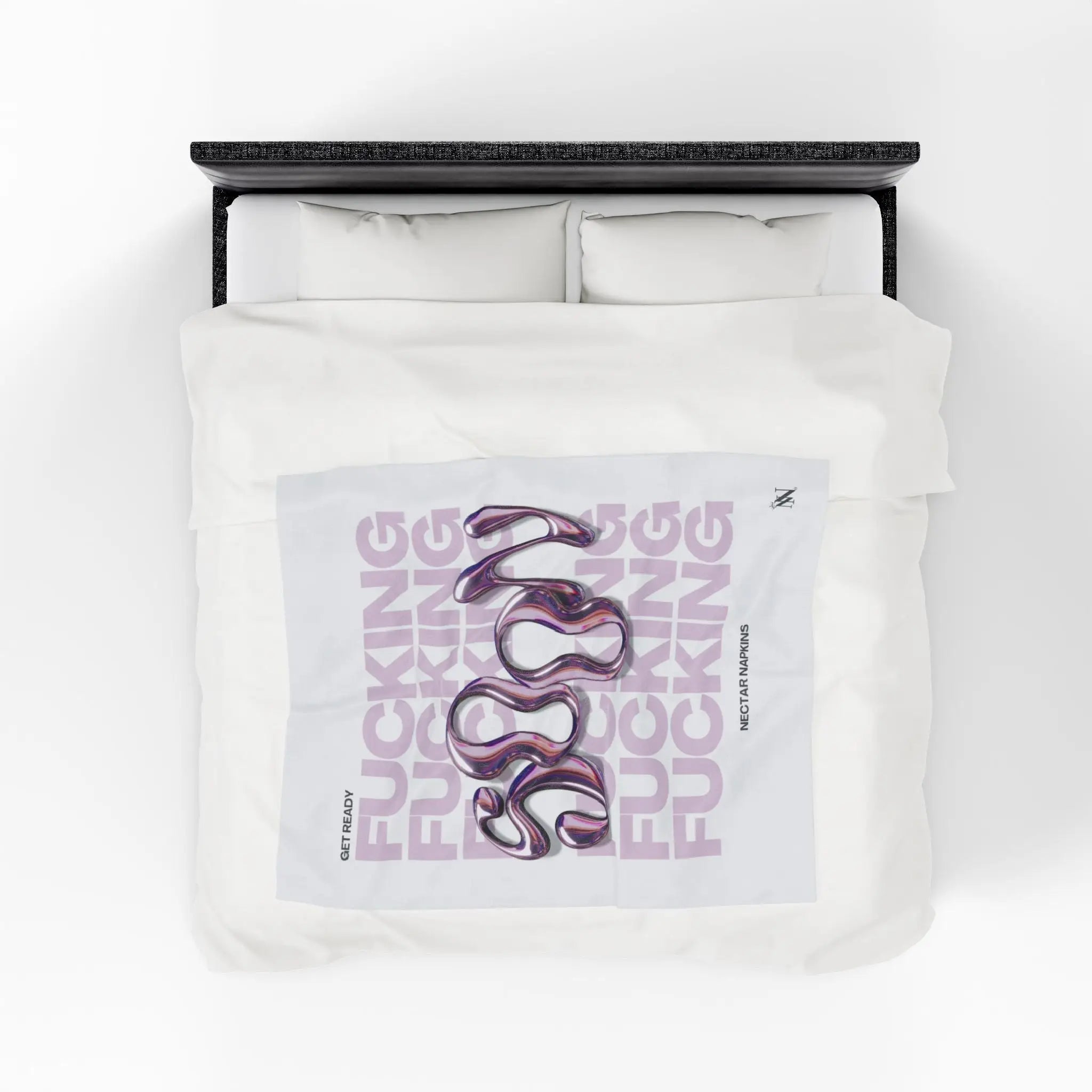 Get Ready Fucking Soon | Mix & Match Velveteen Fun-Flirty Lovers’ Blankets
