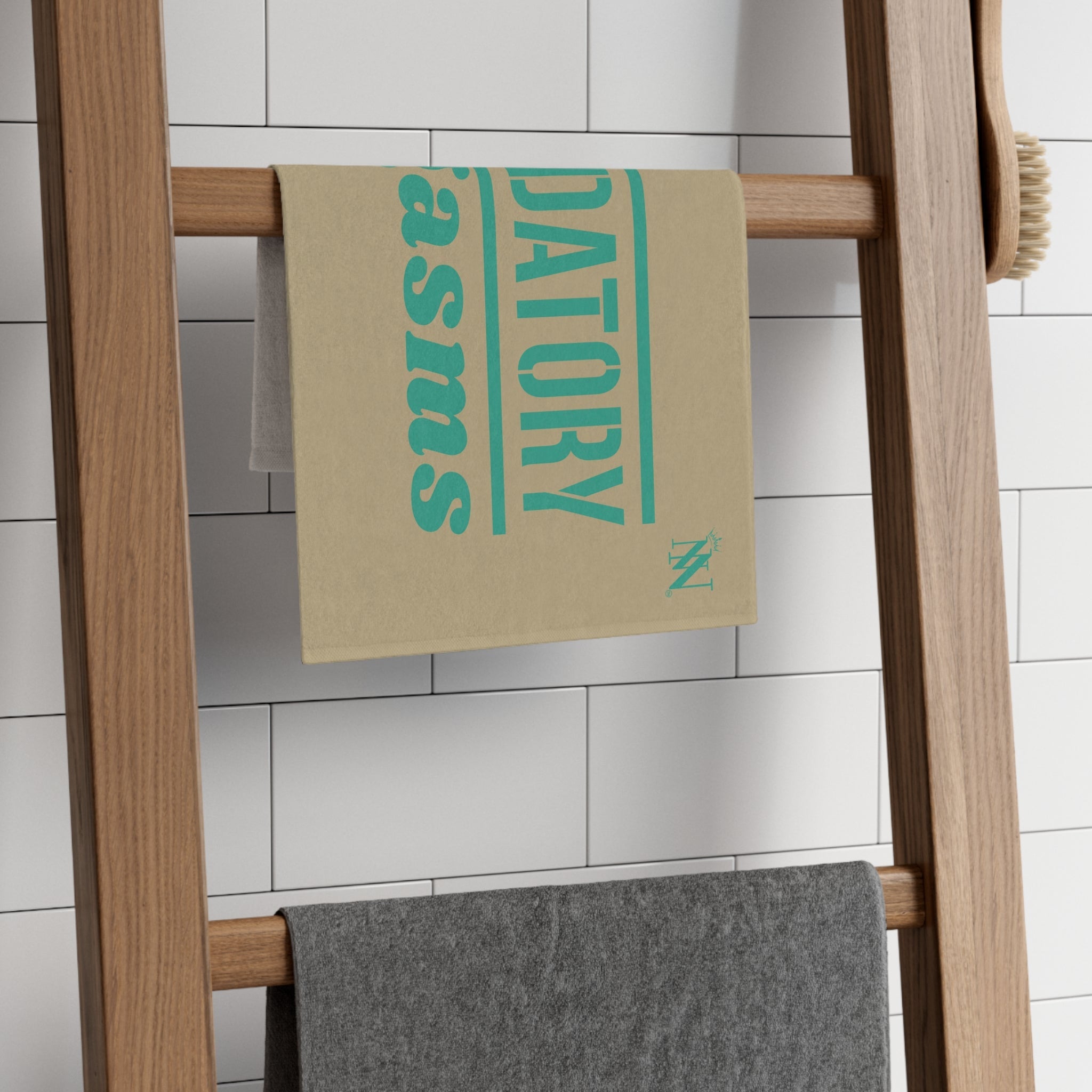 Mandatory Orgasms Gold | Mix & Match Soft Fun-Flirty Lovers’ Towels