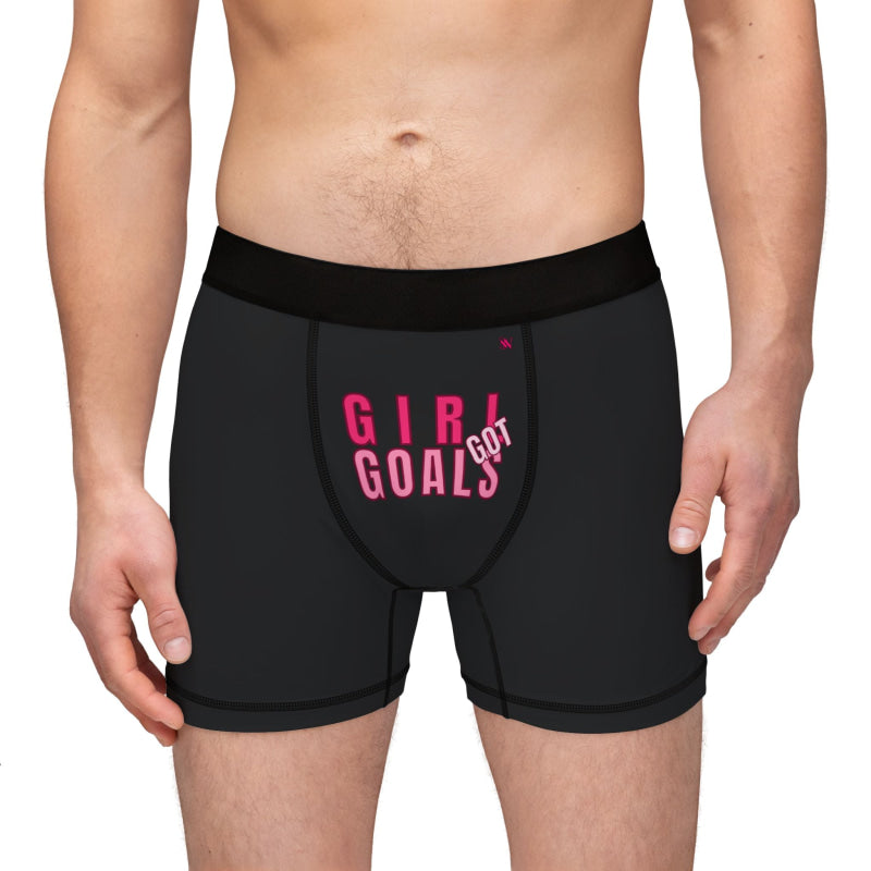 Girl Got Goals | Mix & Match Men’s Fun-Flirty Lovers’ Boxer Briefs
