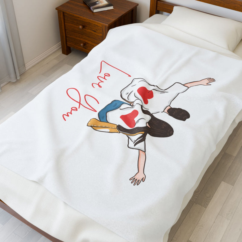 Love You Couple | Mix & Match Soft Fun-Flirty Lovers’ Blankets