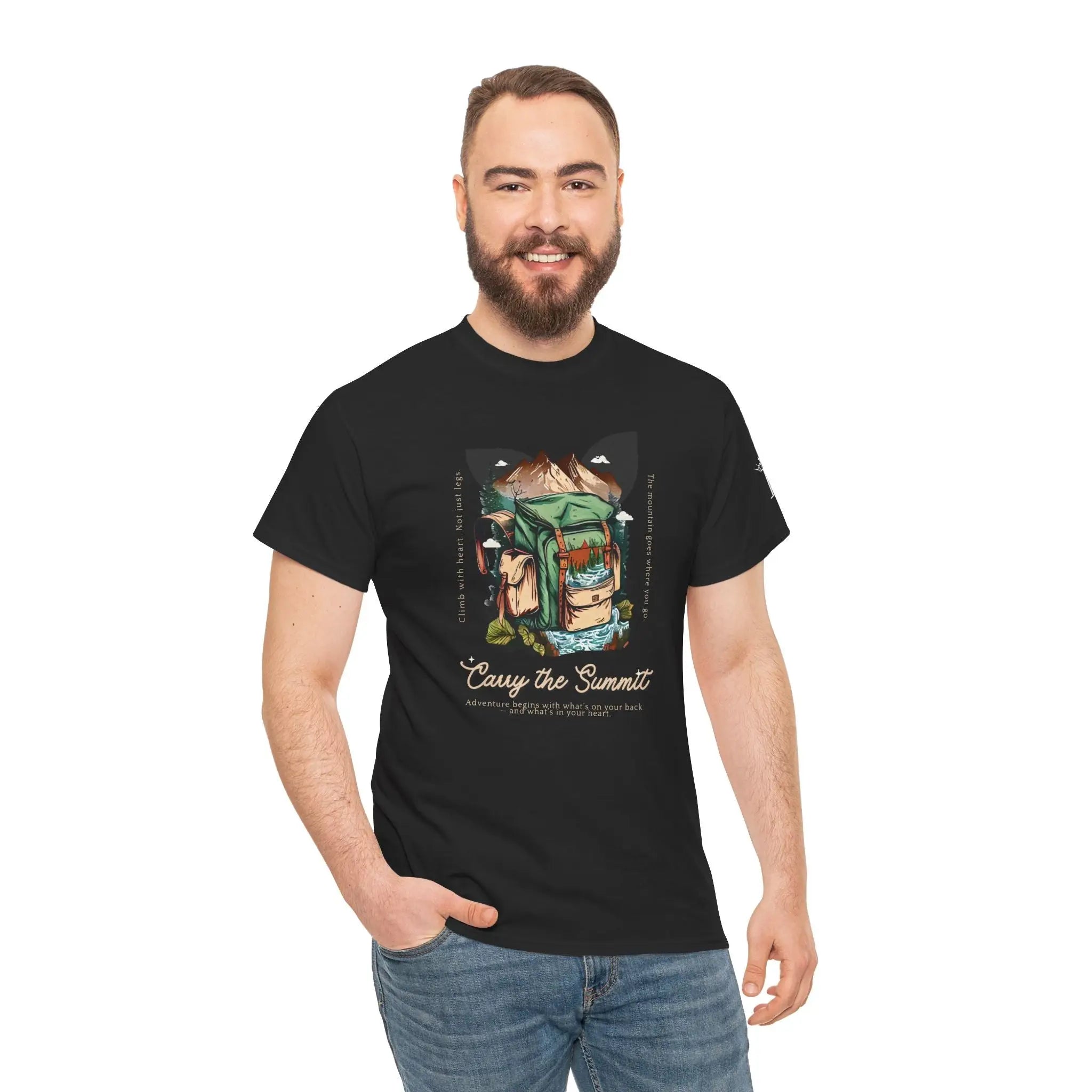 Carry the Summit | Mix & Match Cotton Unisex Fun-Flirty Lovers’ T-Shirts