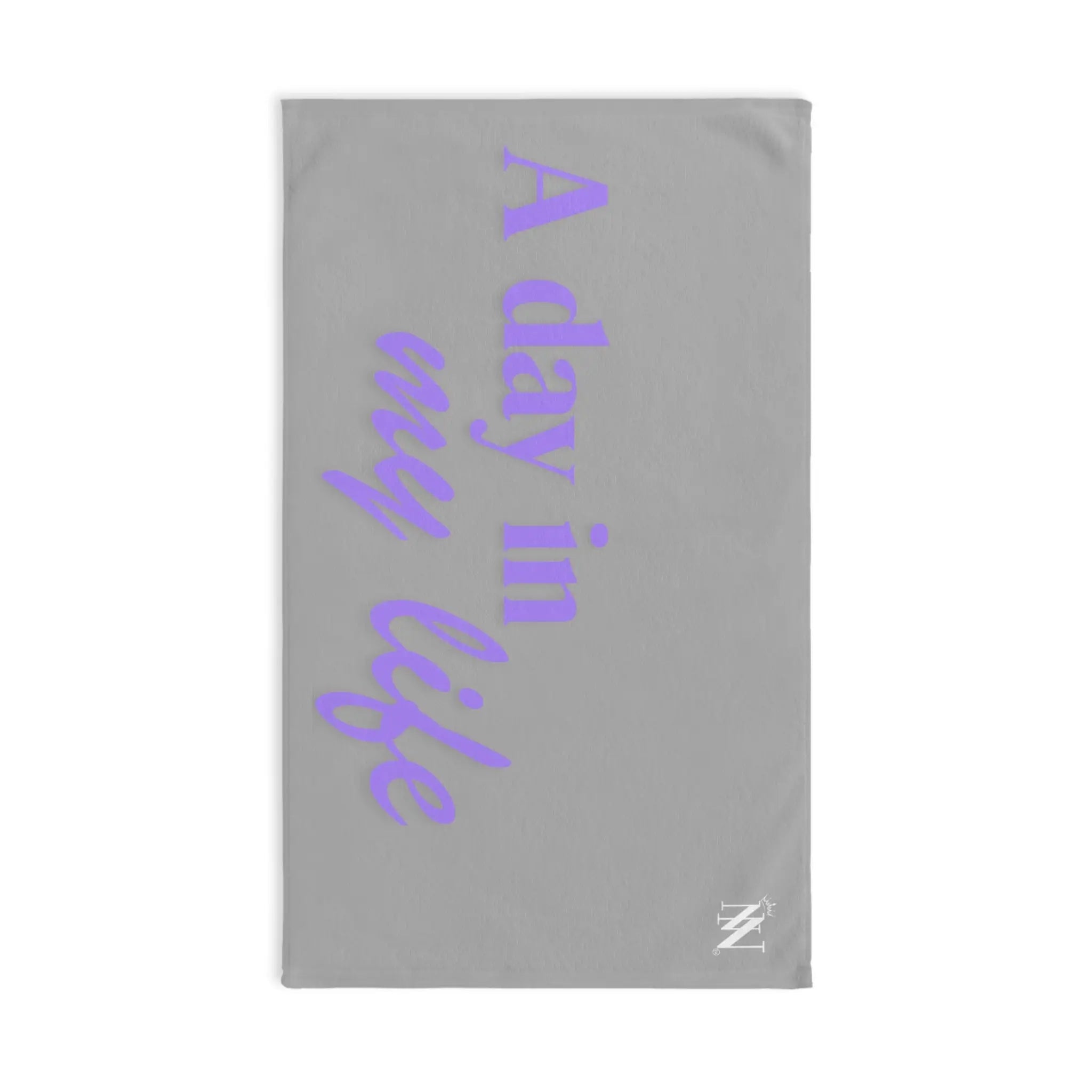 Day My Life Grey | Mix & Match Original Fun-Flirty Lovers’ Towels