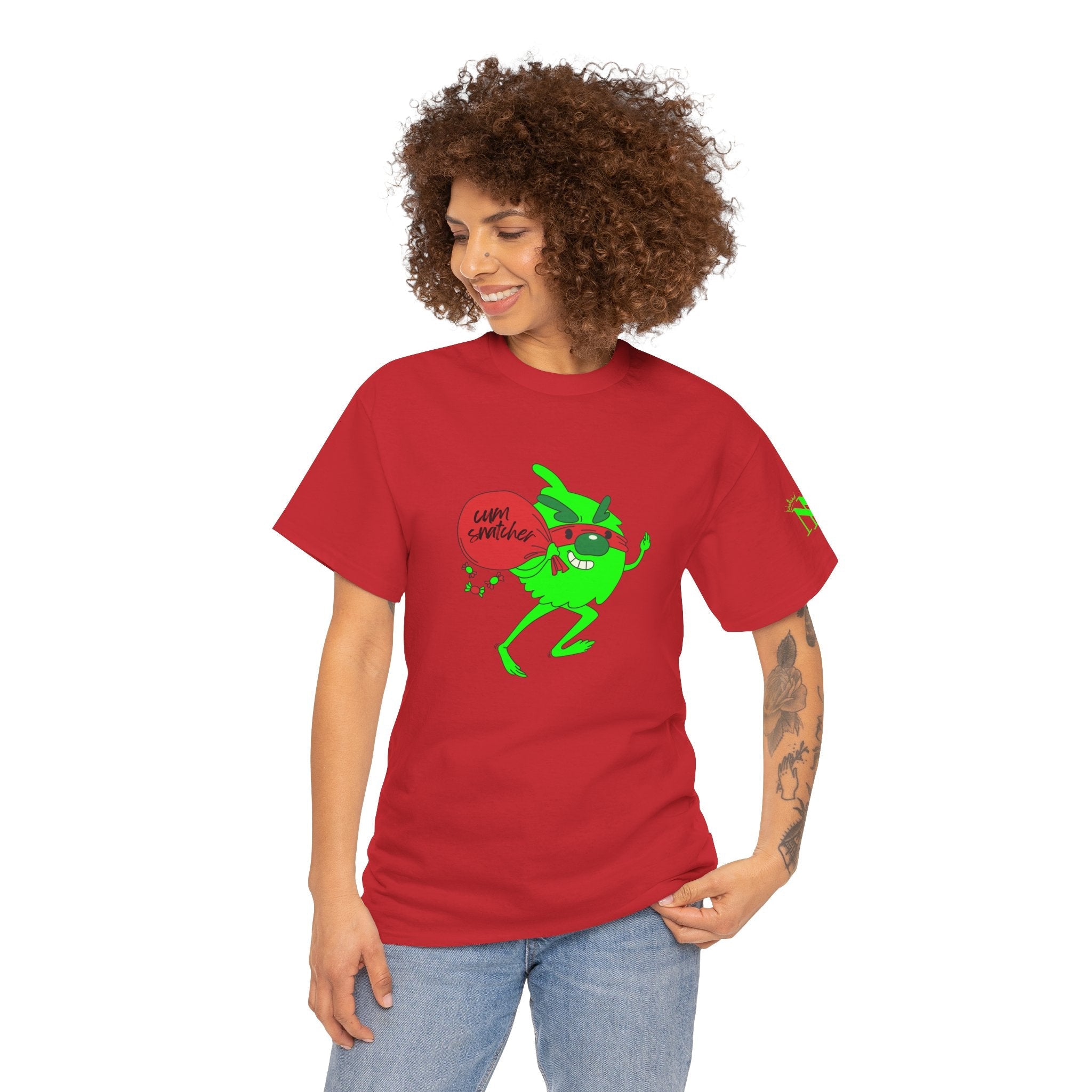 Xmas Cum Snatcher | Mix & Match 100% Cotton Unisex Fun-Flirty Lovers’ Tees