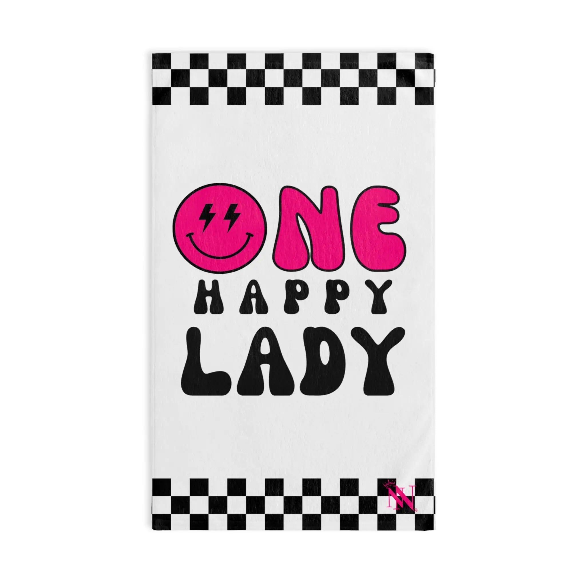 One Happy Lady Emoji | Nectar Napkins Classic Fun-Flirty Loversā Towels
