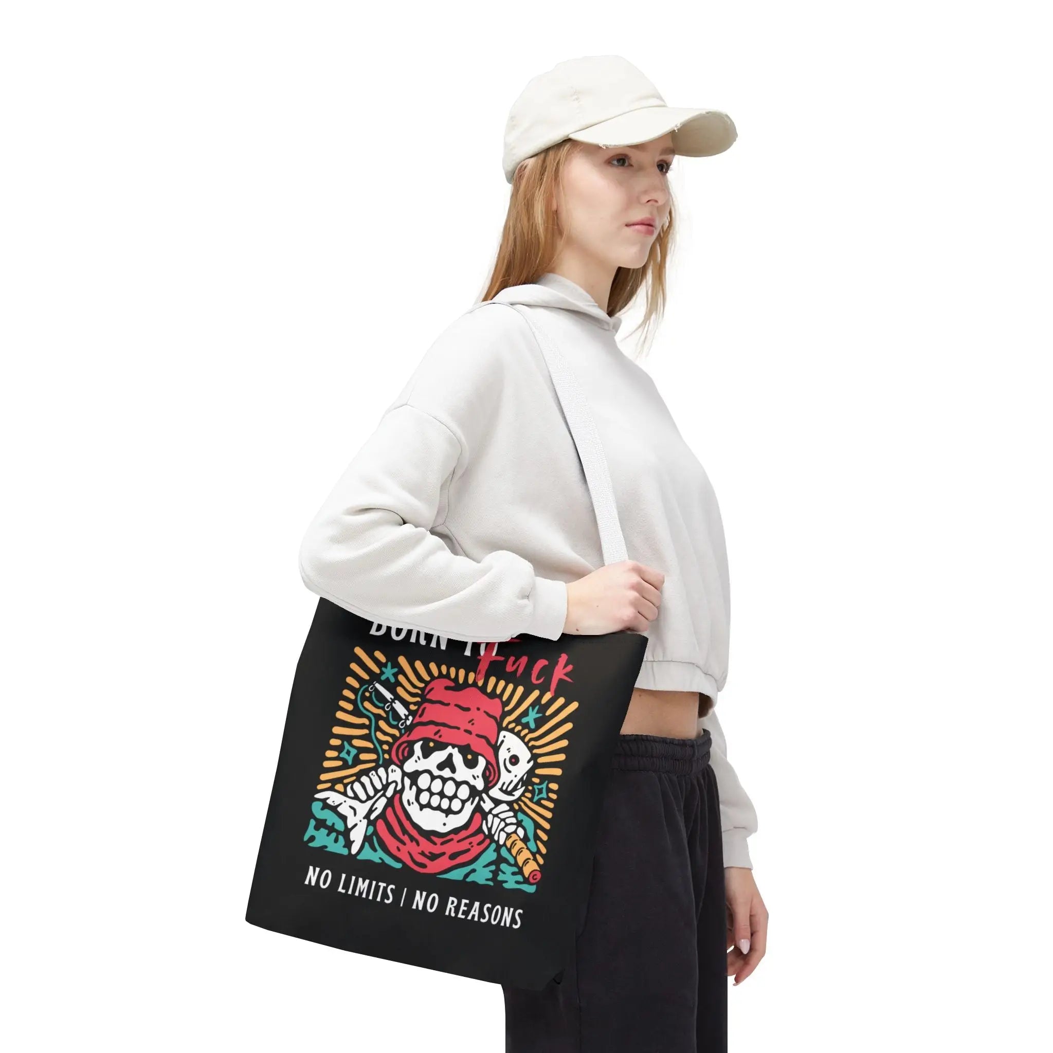 Born to Fuck No Reasons Tote Bag