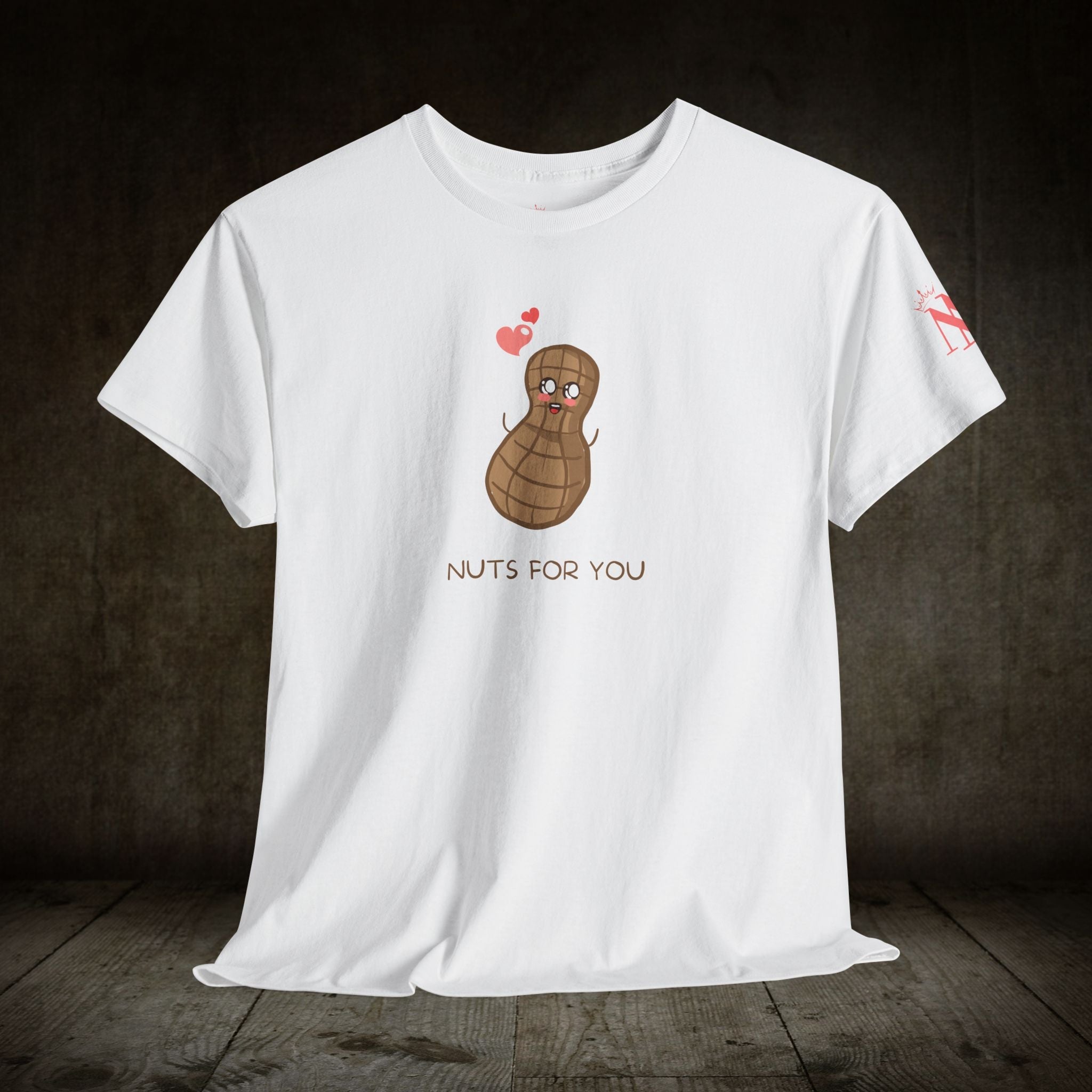 Nuts for You | Mix & Match Cotton Unisex Fun-Flirty Lovers’ T-Shirts