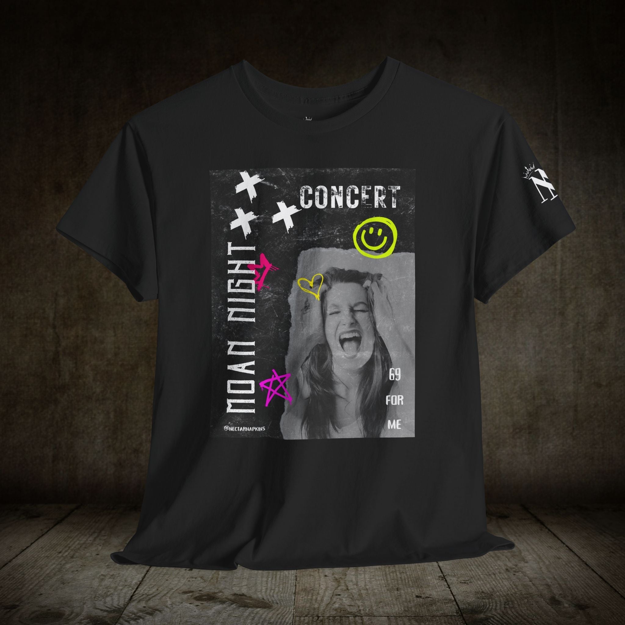 Moan Night | Mix & Match 100% Cotton Unisex Fun-Flirty Lovers’ Tees