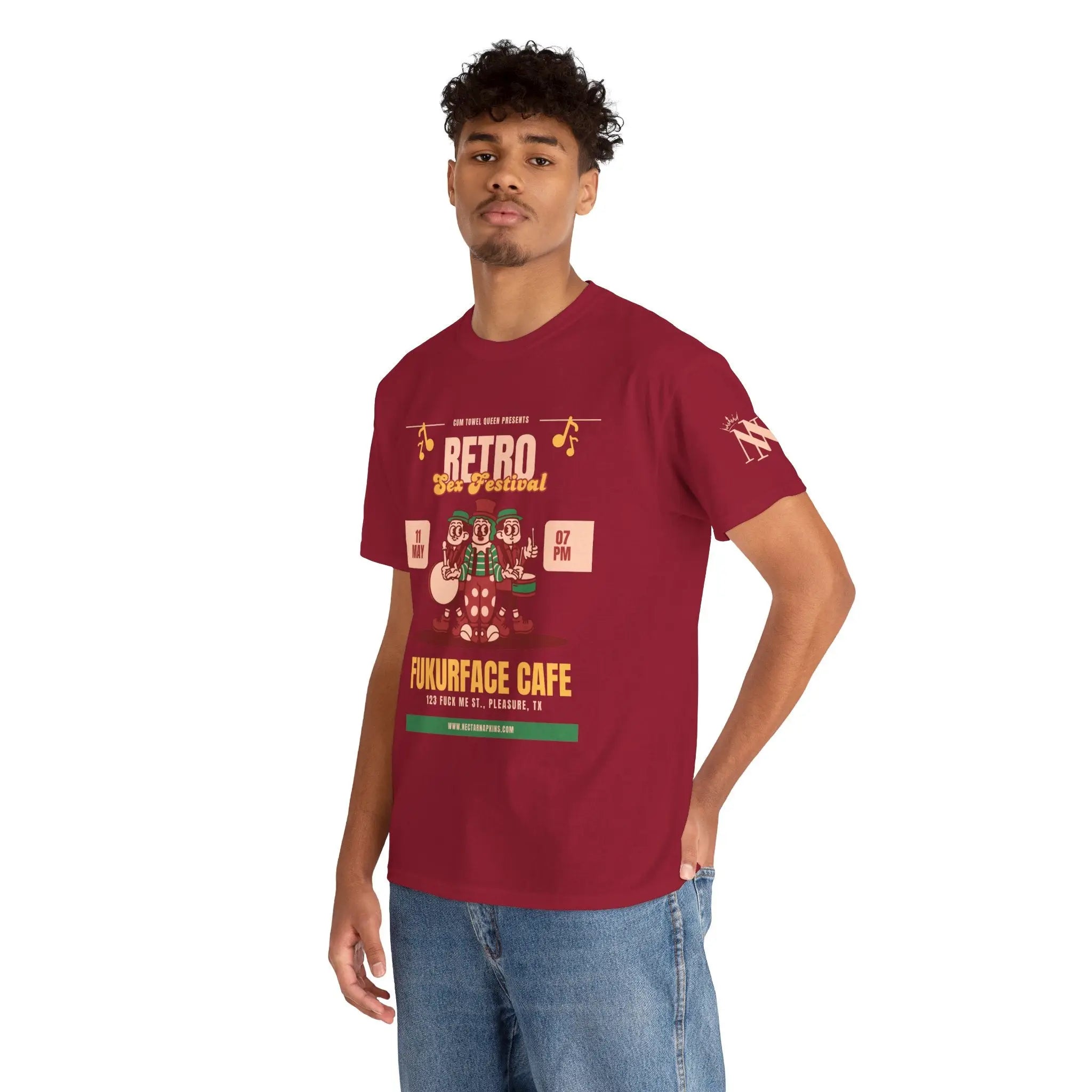 FUKURFACE Cafe | Mix & Match 100% Cotton Unisex Fun-Flirty Lovers’ Tees