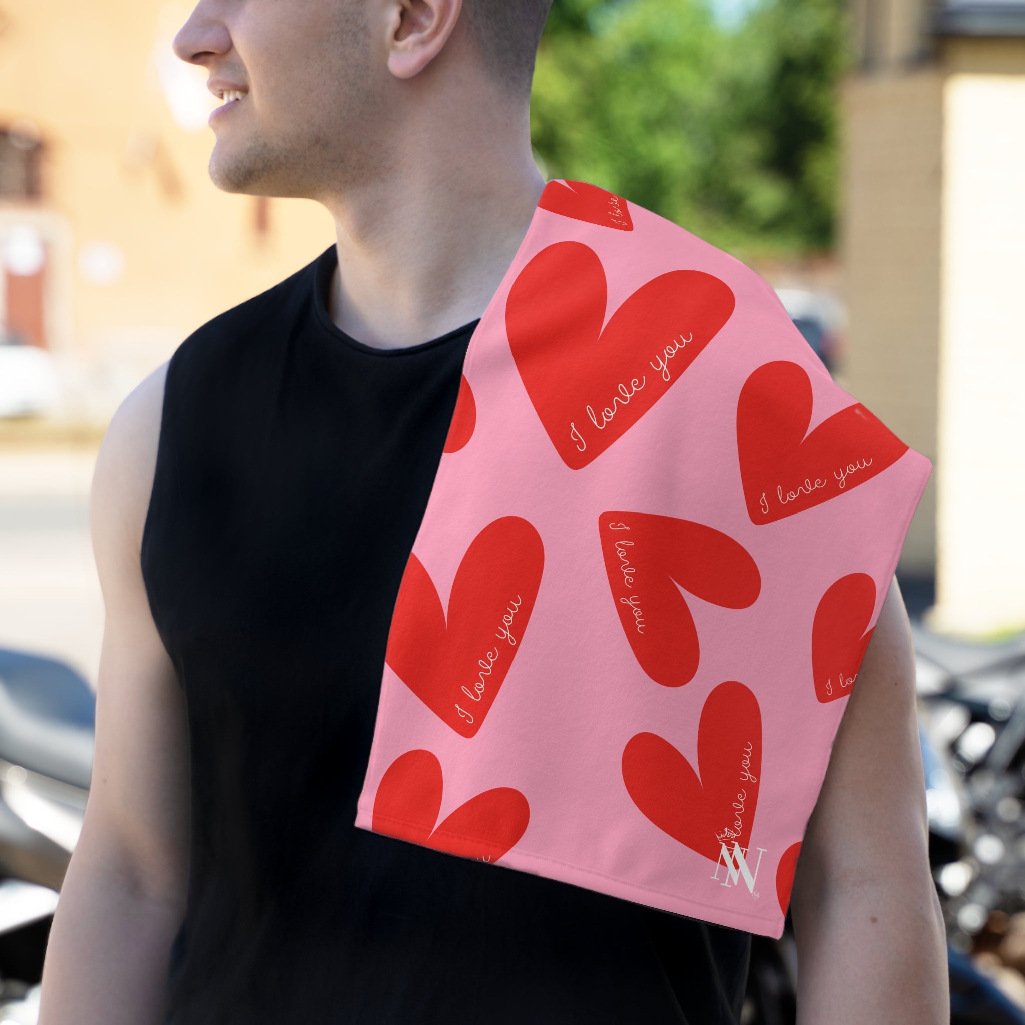 Love You Over & Over | Mix & Match Soft Fun-Flirty Lovers’ Towels