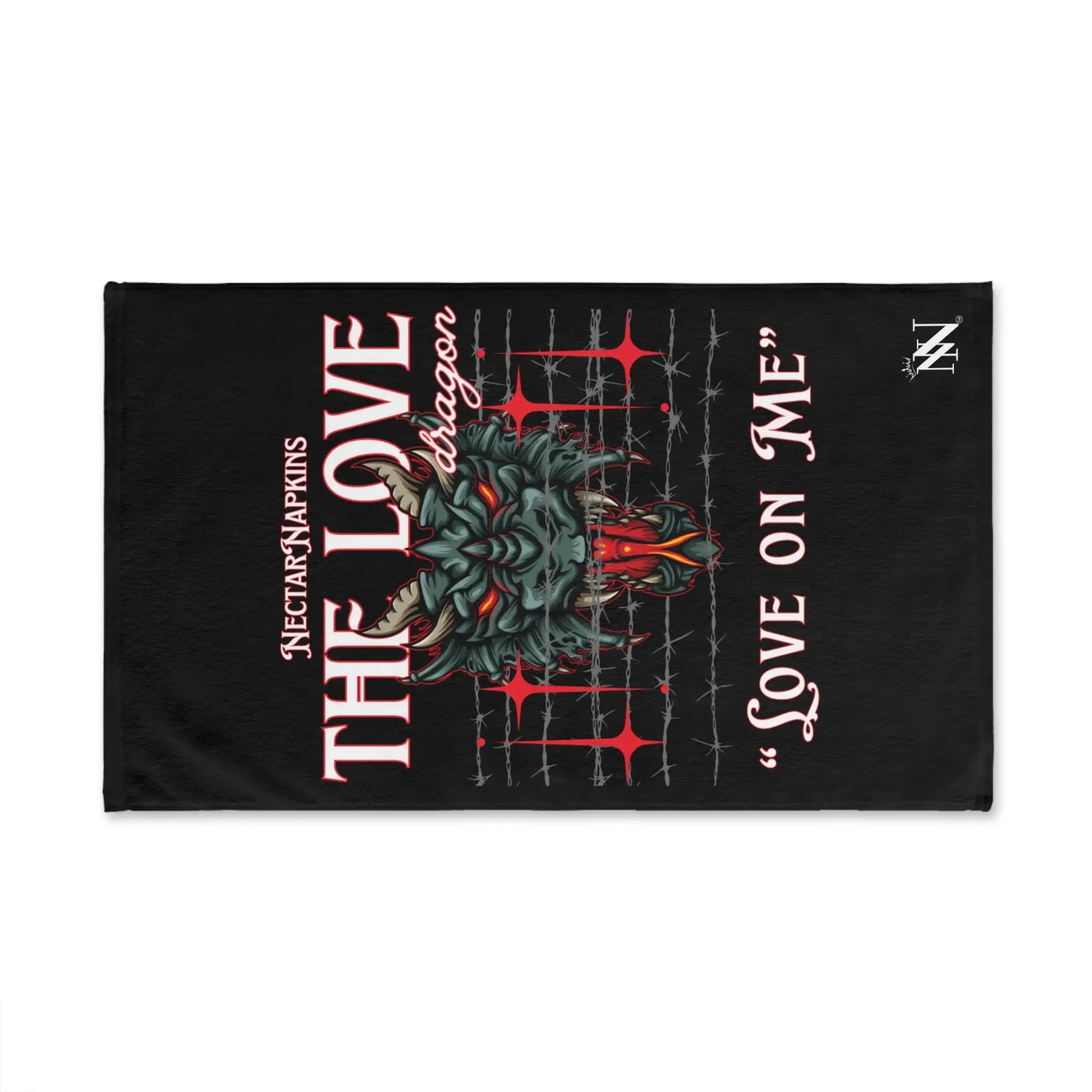 The Love Dragon Cum Towel