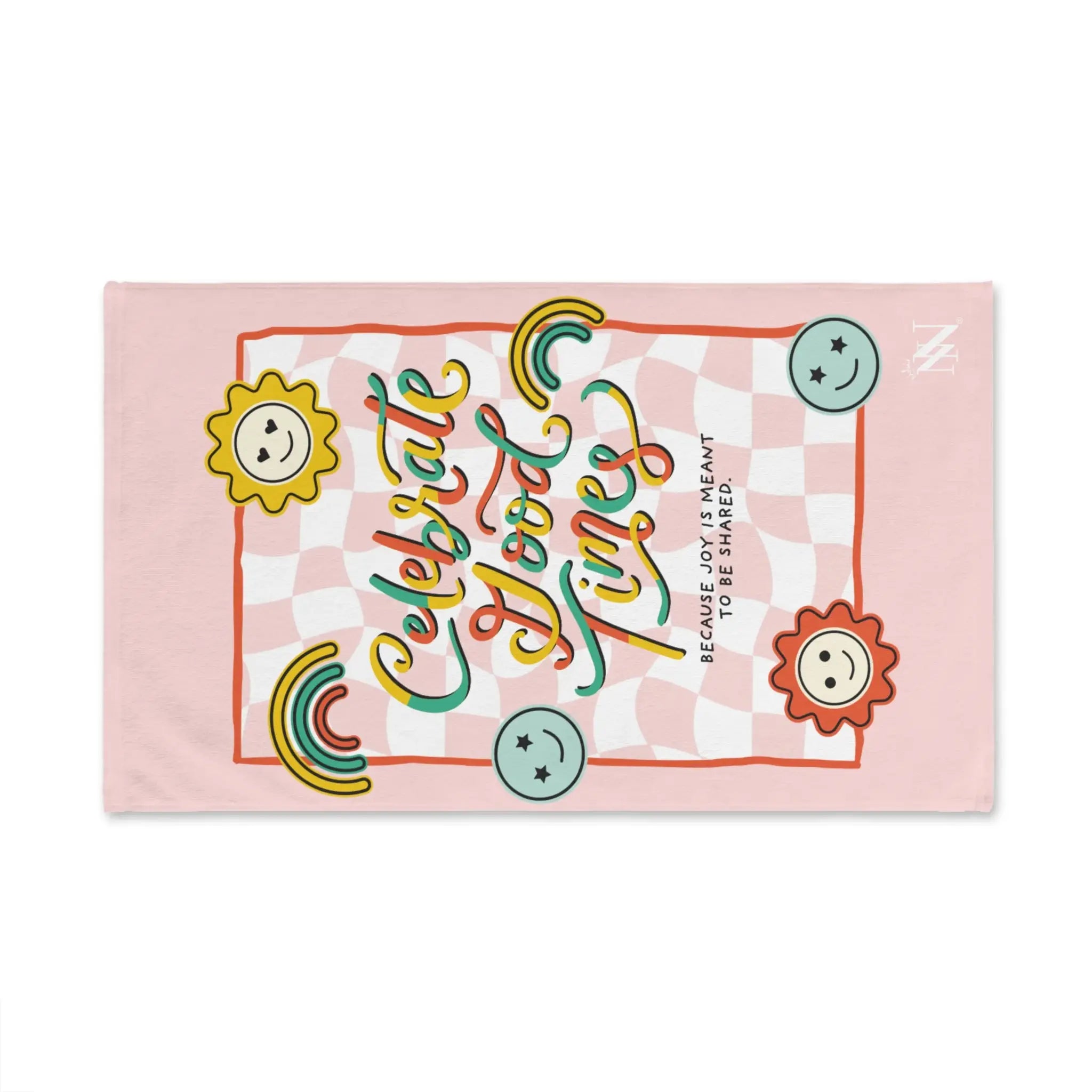 Celebrate Good Times Retro Cum Towel