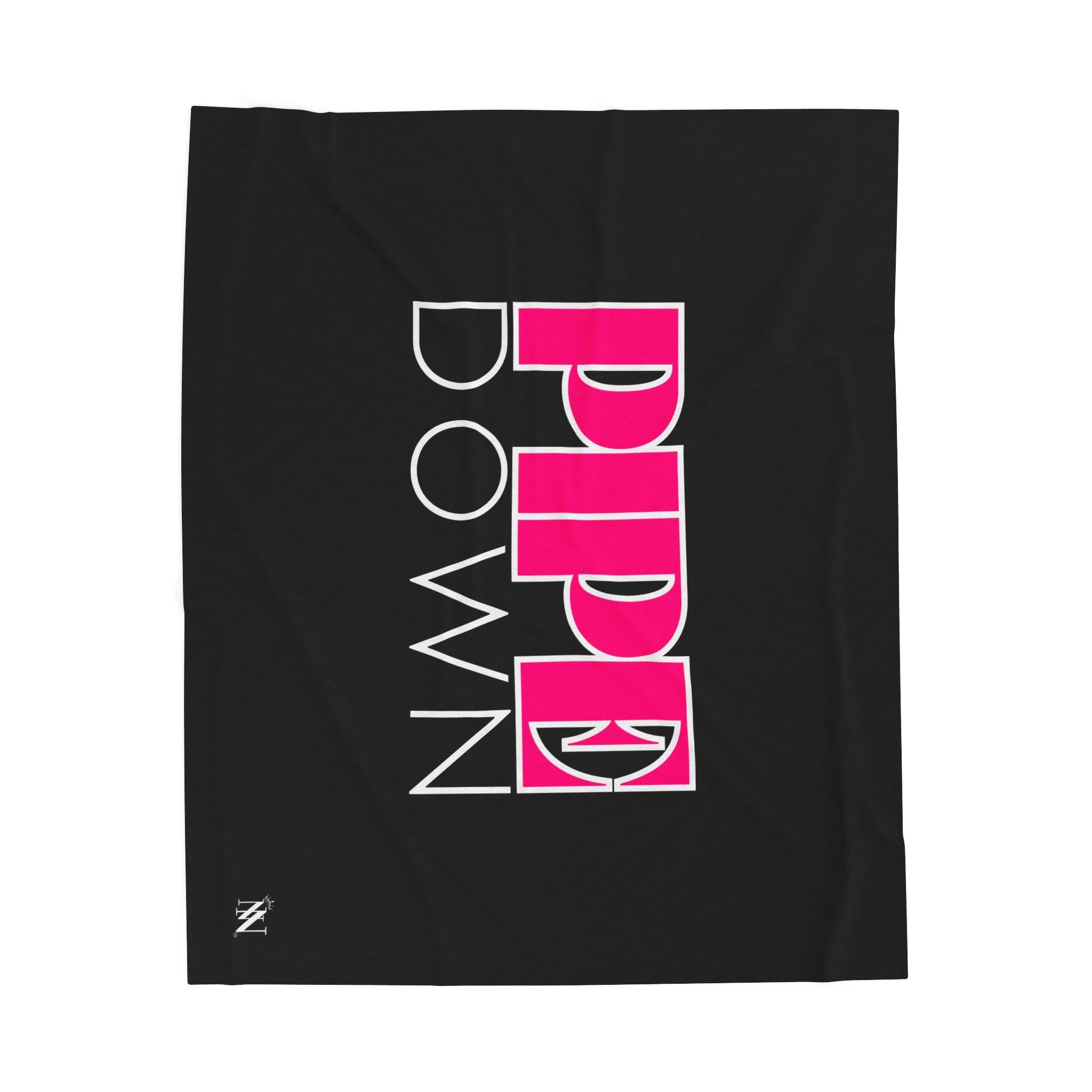 Pipe Down | Mix & Match Soft Fun-Flirty Lovers’ Blankets