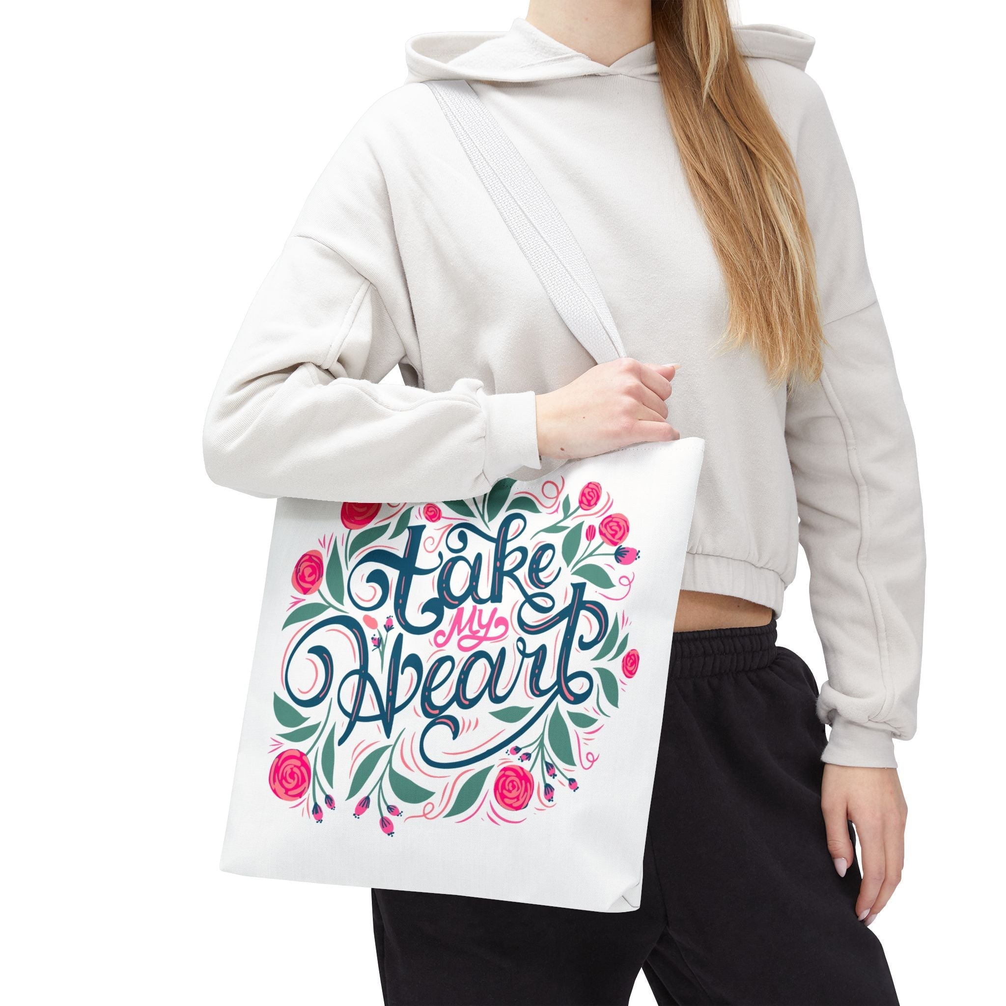 Take My Heart Floral | Mix & Match Fun-Flirty Lovers’ Totes