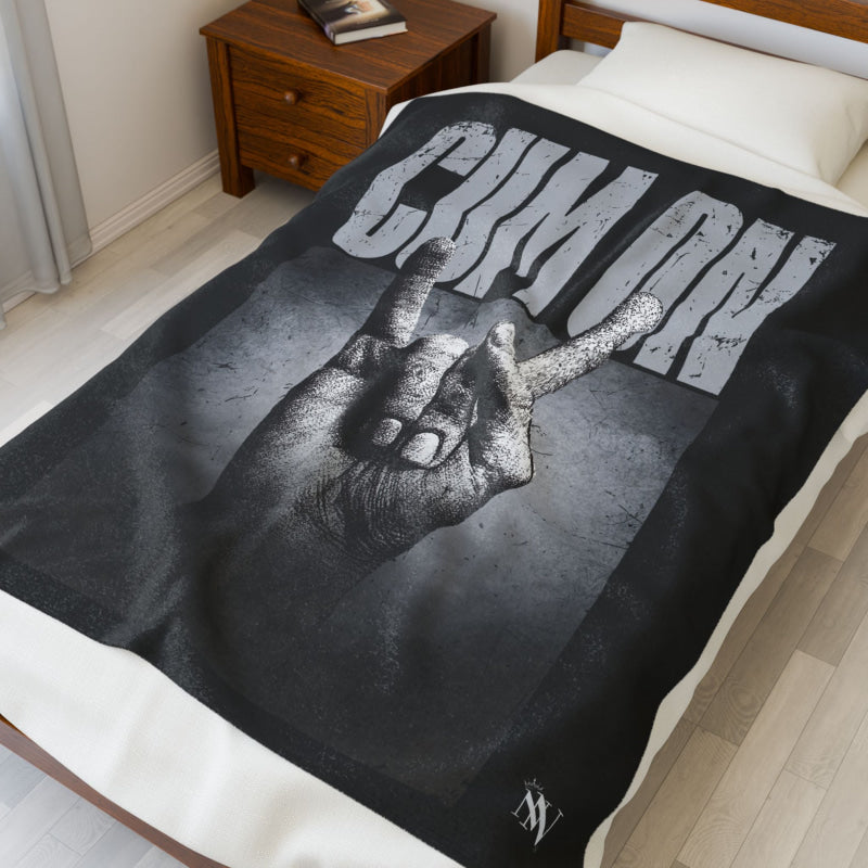 Cum On Horns | Mix & Match Soft Fun-Flirty Lovers’ Blankets