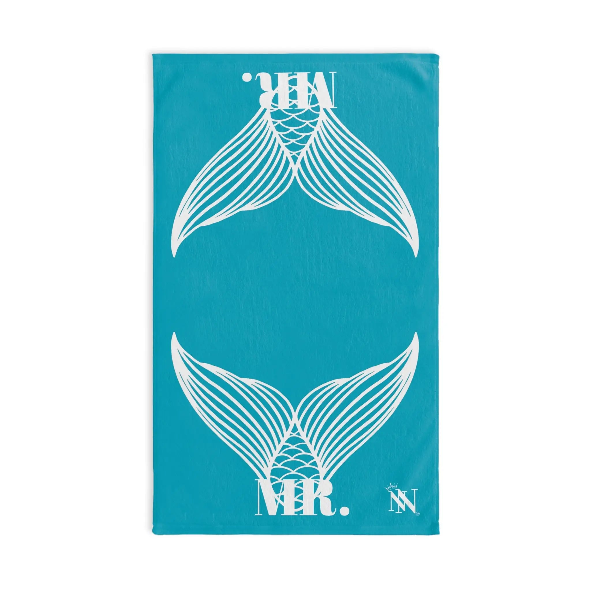 Mr. Mr. Mermaid Shareable Sides Teal Cum Towel
