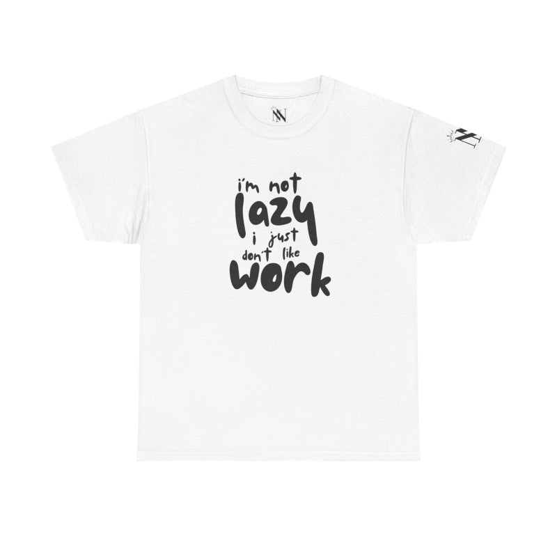 I’m Not Lazy | Mix & Match Cotton Unisex Fun-Flirty Lovers’ T-Shirts