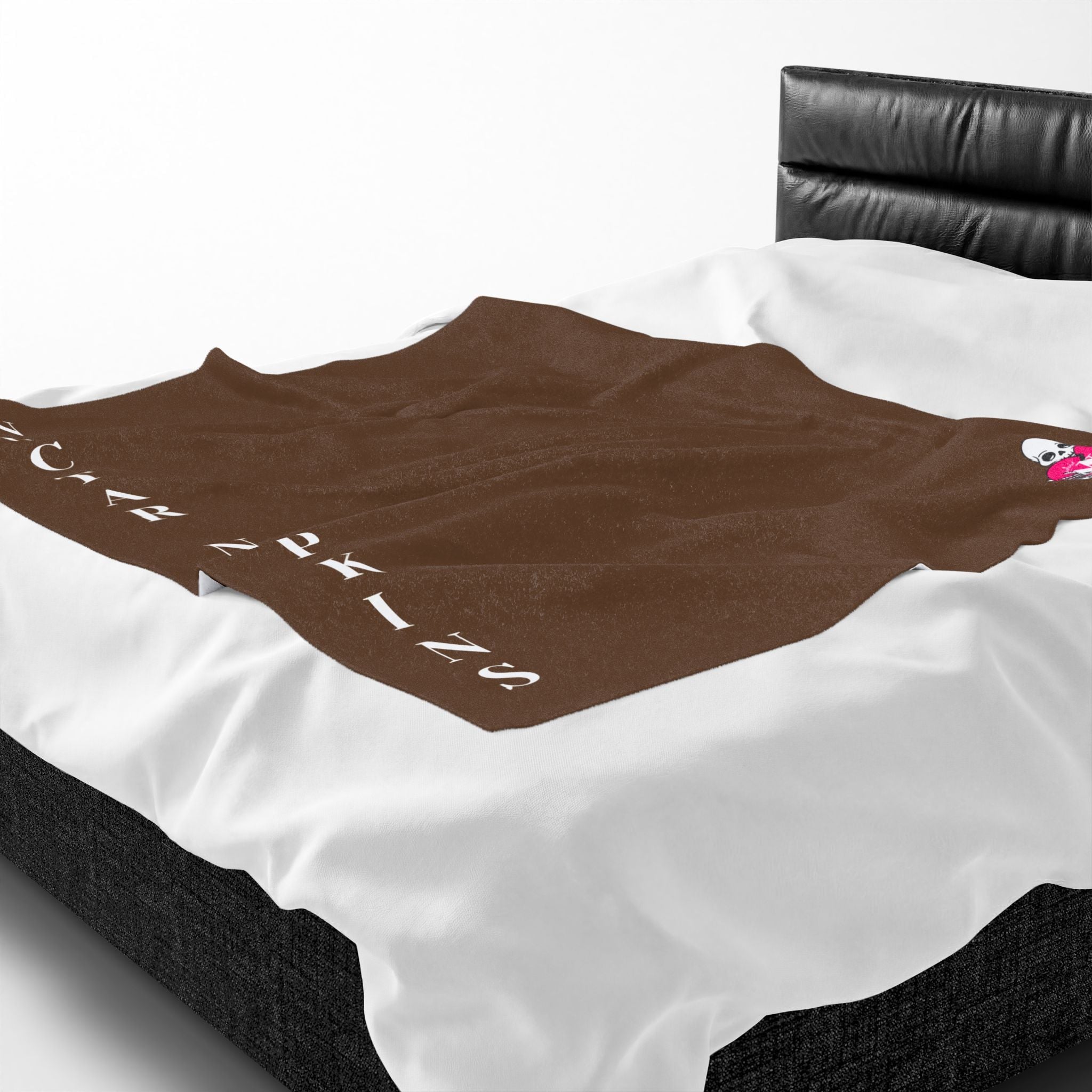 Nectar Napkins Brown Love Blanket