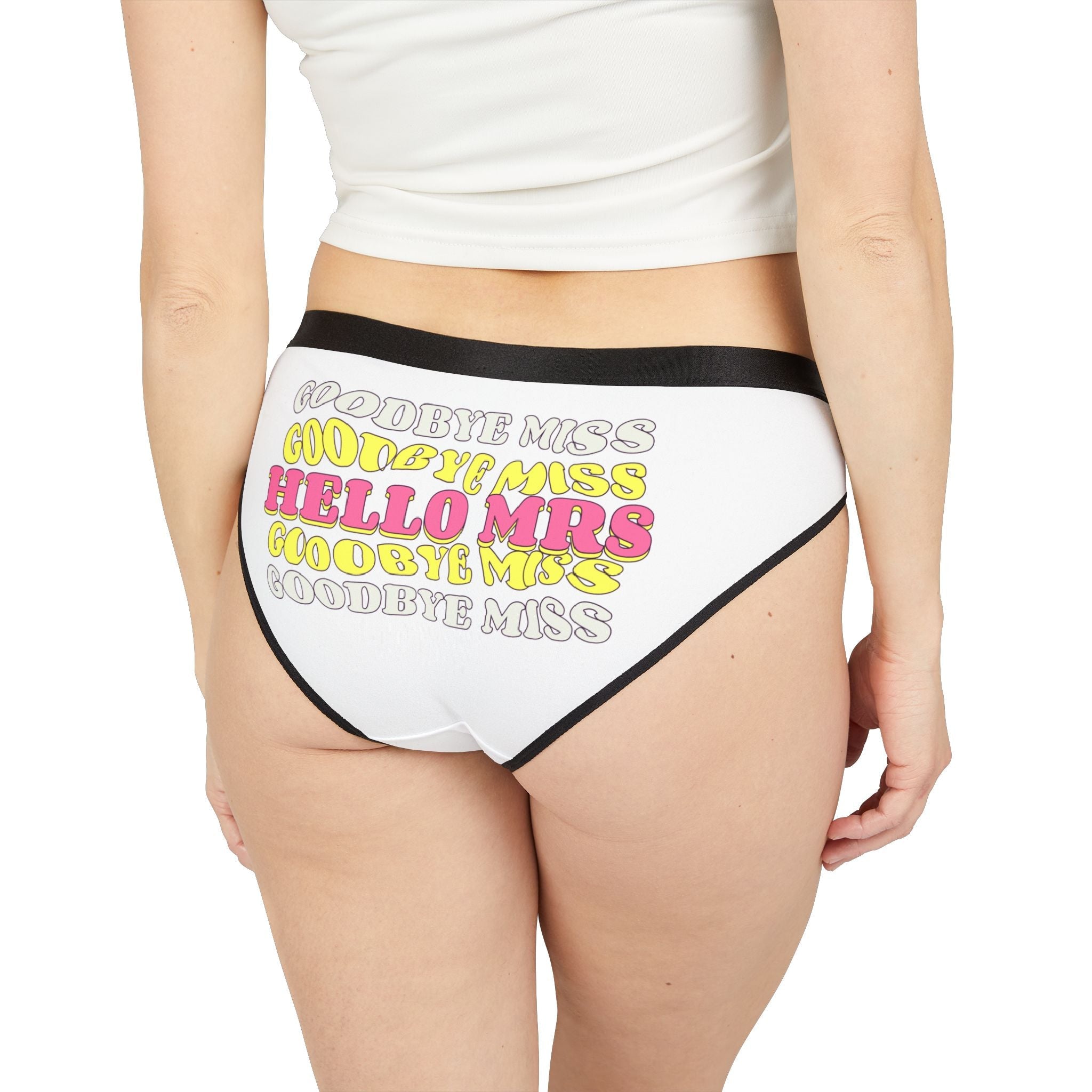 Goodbye Miss Hello Mrs | Mix & Match Women’s Fun-Flirty Lovers’ Panties