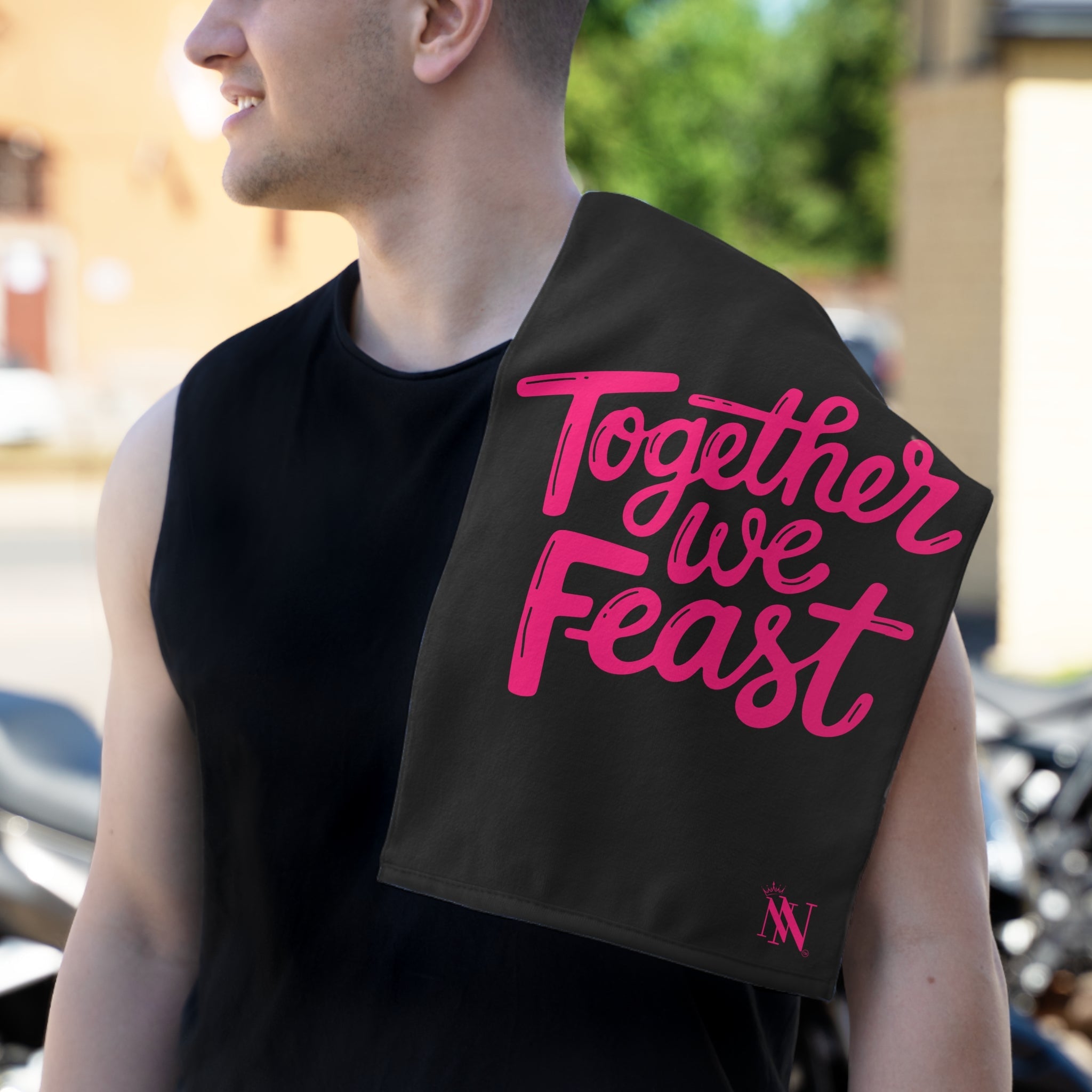 Together We Feast | Mix & Match Soft Fun-Flirty Lovers’ Towels