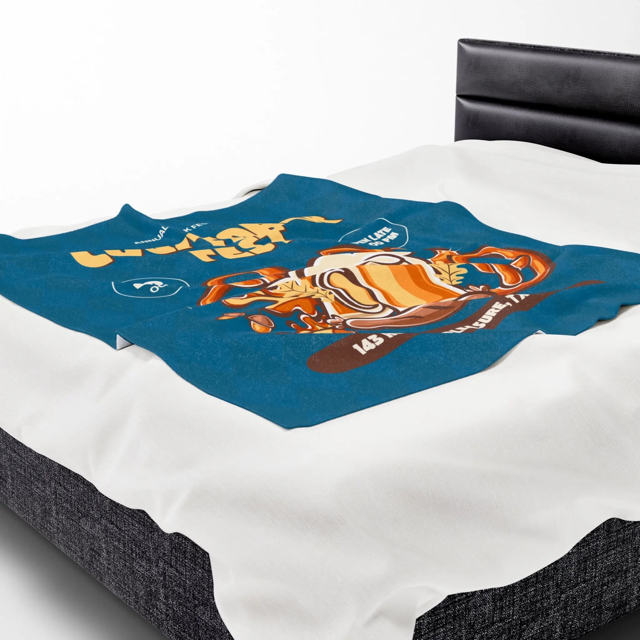 Cocktober Fest | Mix & Match Velveteen Fun-Flirty Lovers’ Blankets