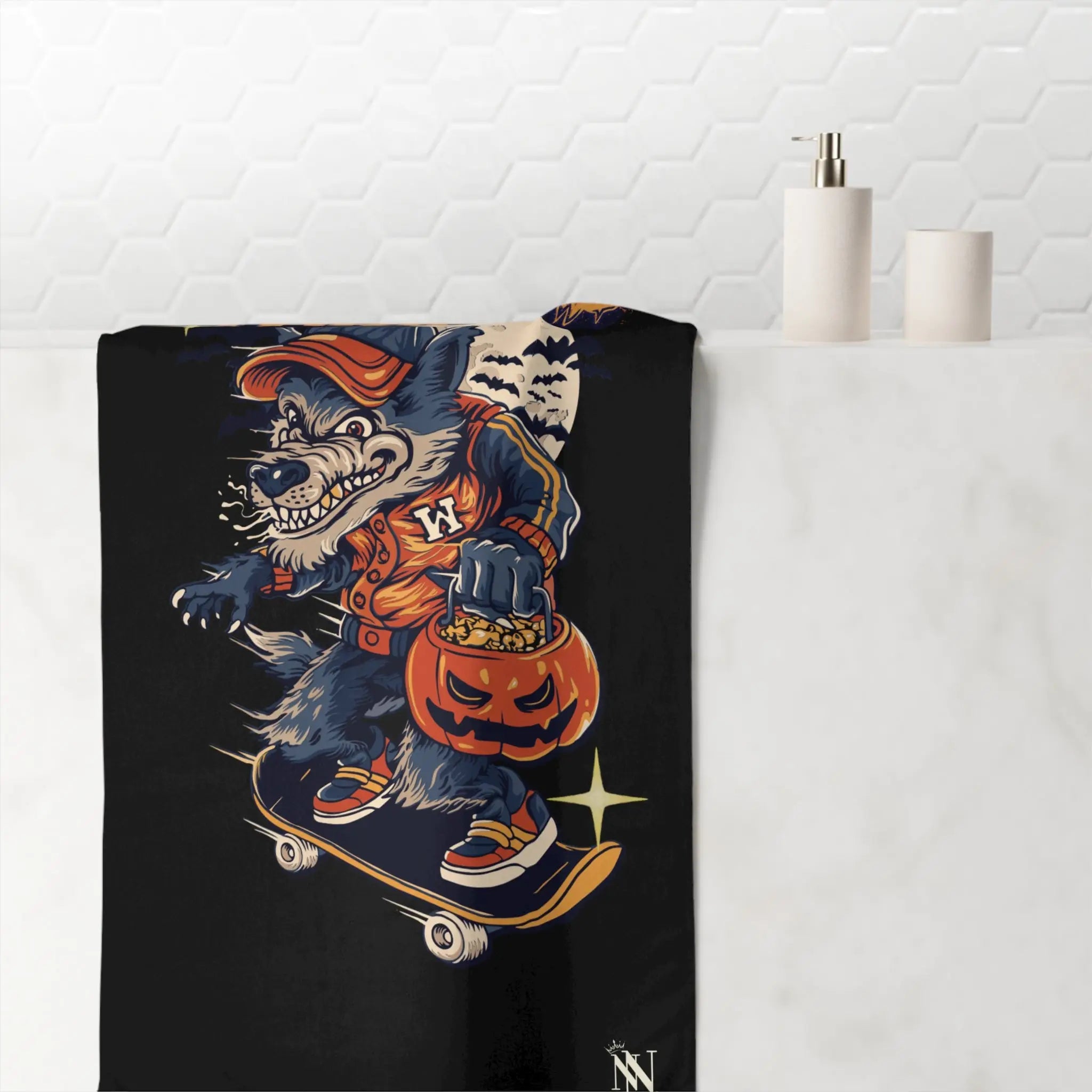 Chills and Thrills | Mix & Match XL Fun-Flirty Lovers’ Towels