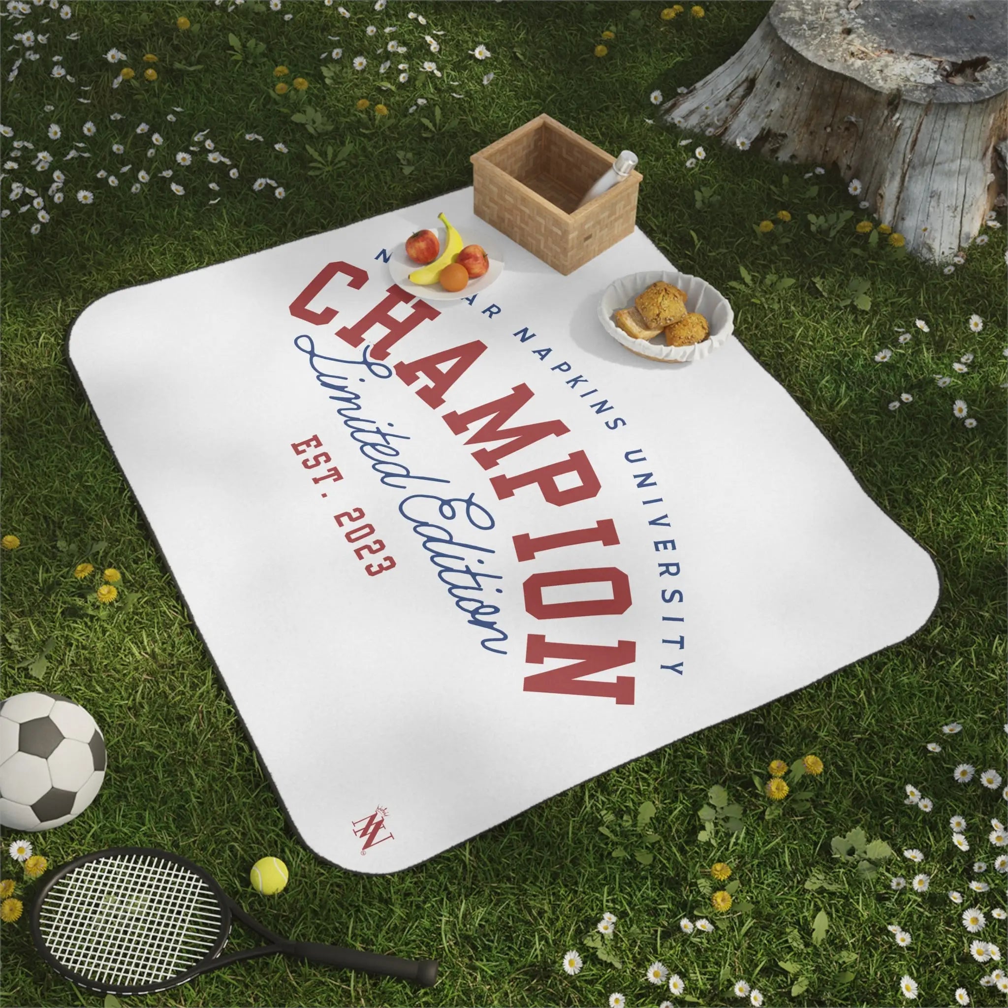 Nectar Napkins University | Mix Match Fun-Flirty Lovers’ Water-Resistant Blankets