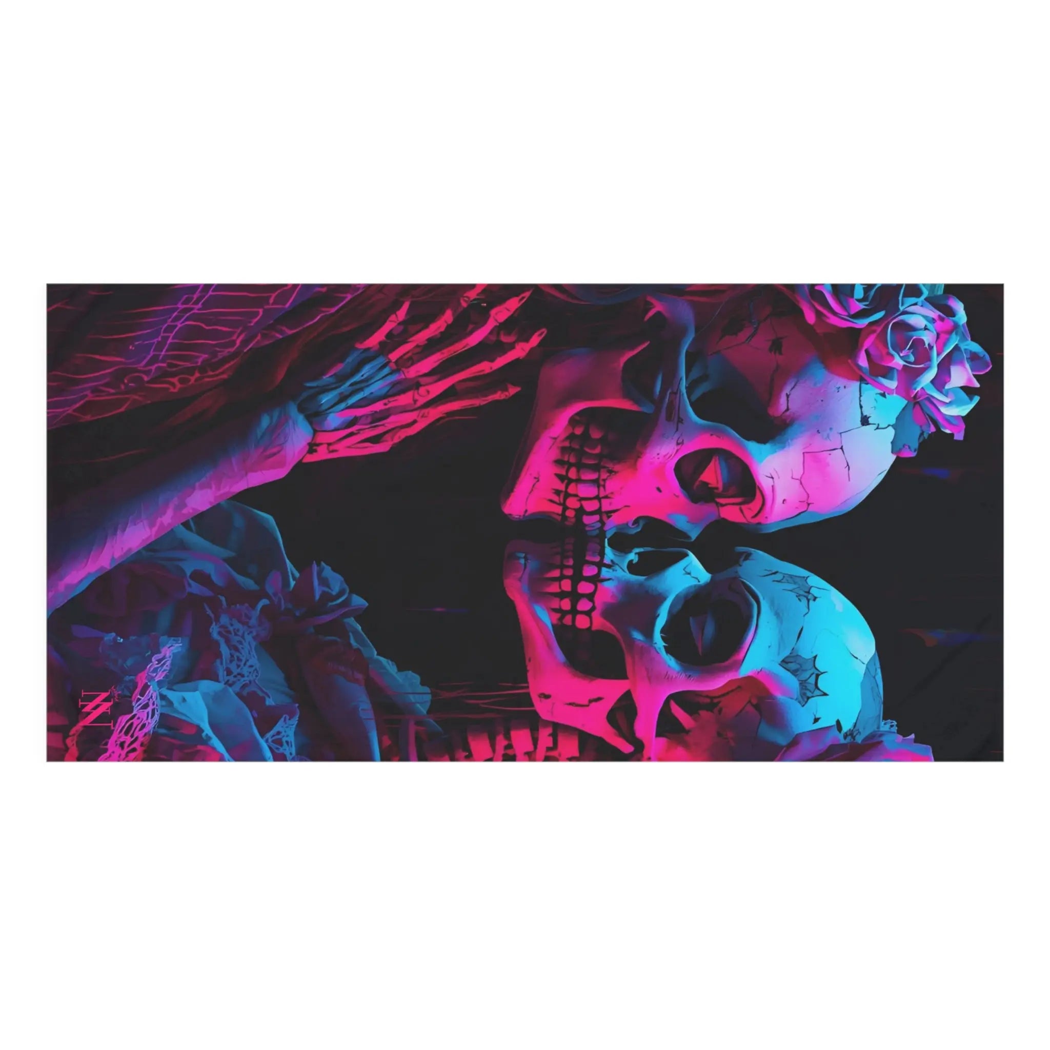 El Día de los Muertos Skeletons | Mix & Match XL Fun-Flirty Lovers’ Towels