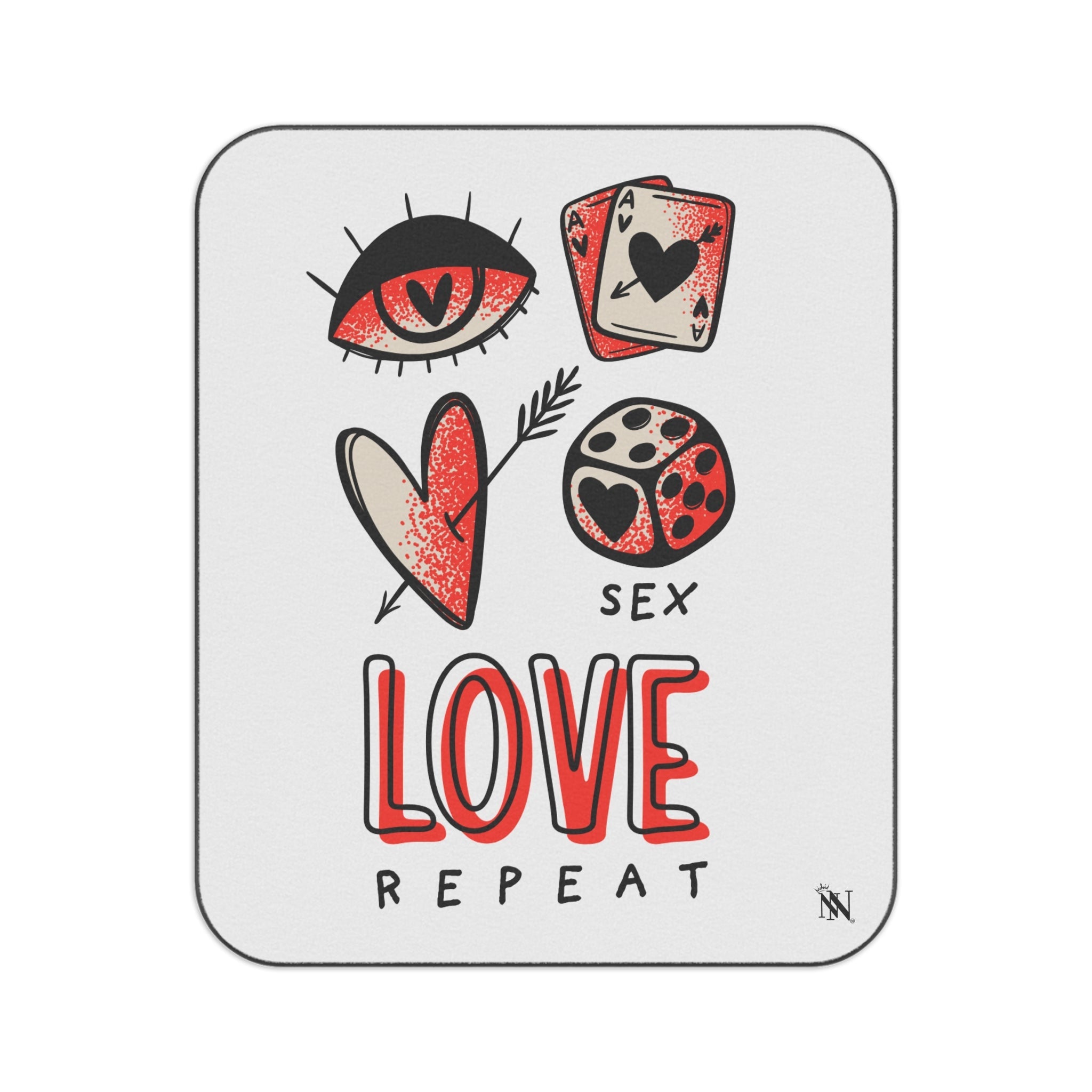 Sex Love Repeat Sex Blanket