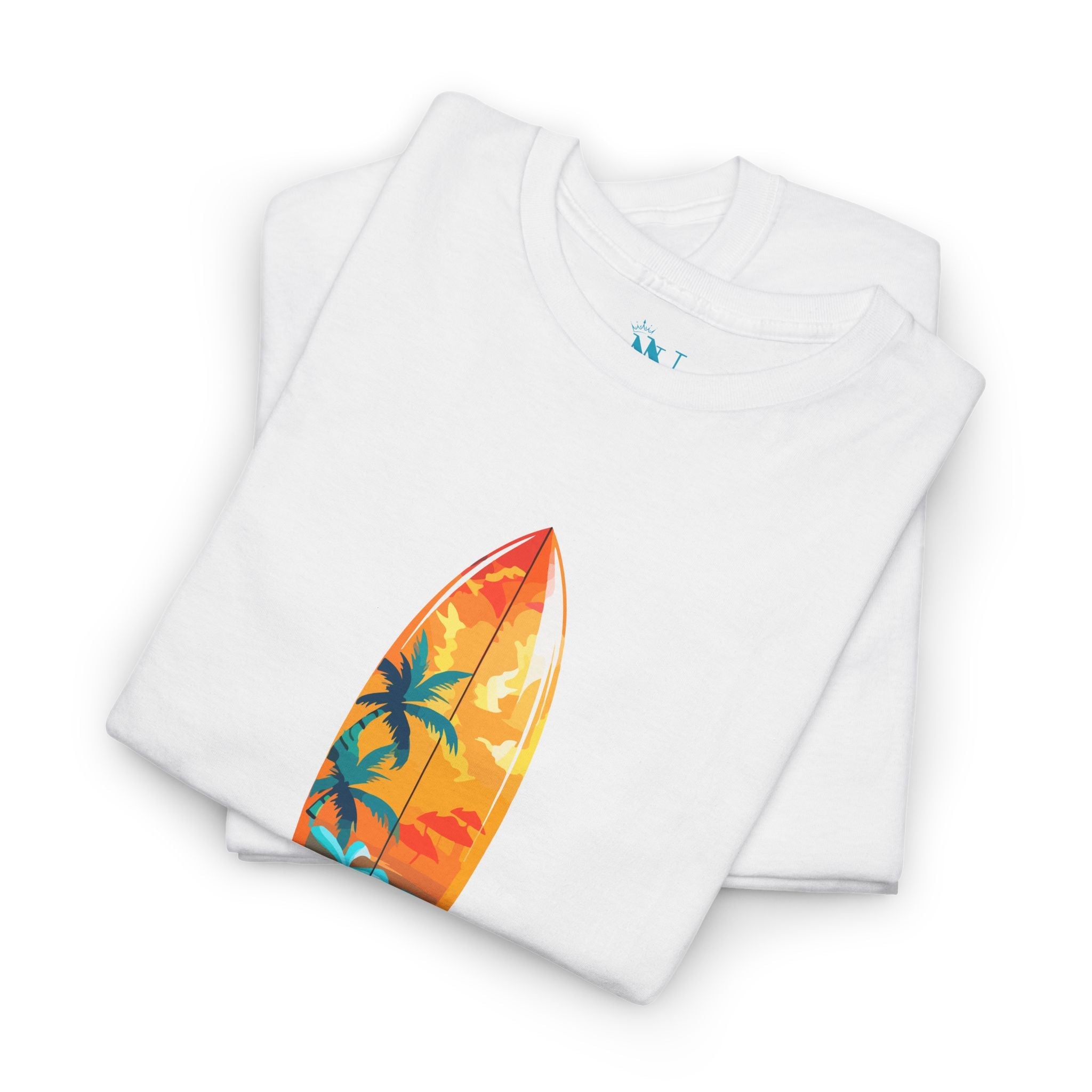 Surfboard | Mix & Match Cotton Unisex Fun-Flirty Lovers’ Tees