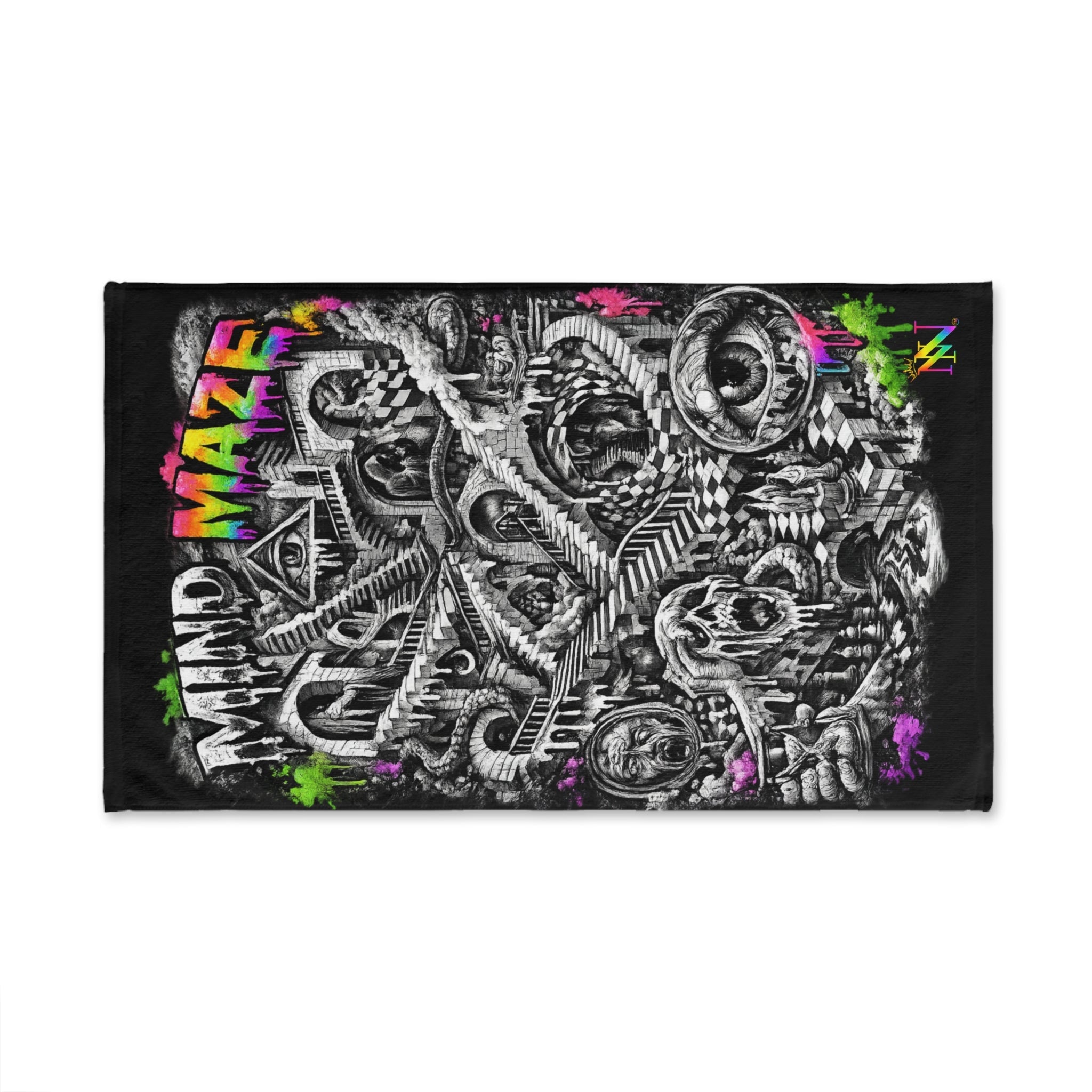 Mind Maze Cum Towel