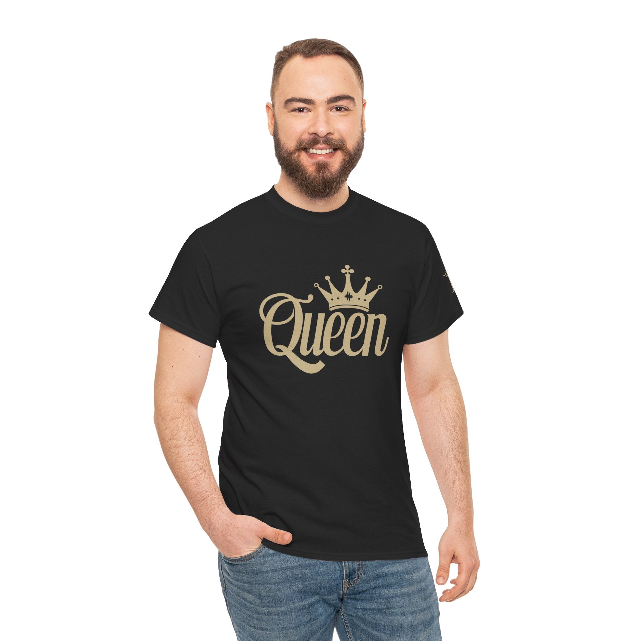 Gold Queen | Mix & Match 100% Cotton Unisex Fun-Flirty Lovers’ Tees
