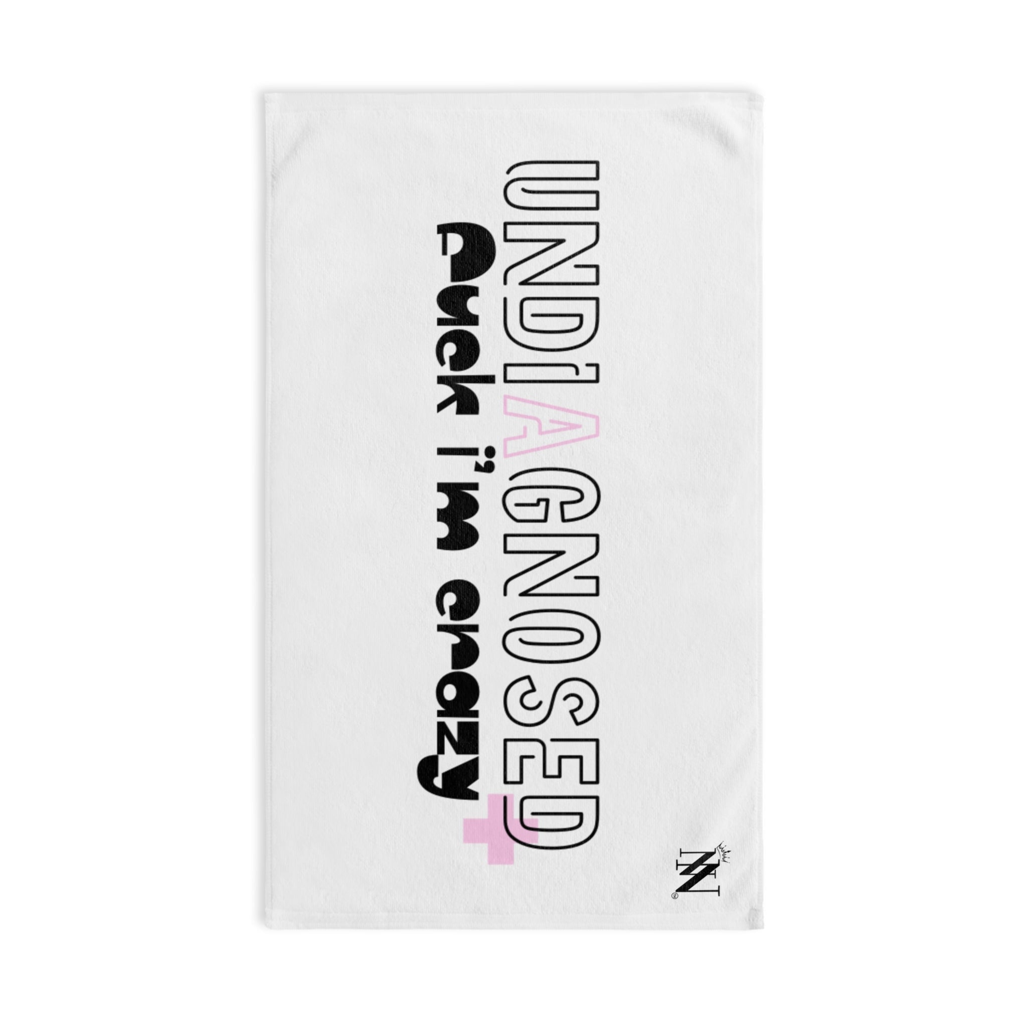 Undiagnosed Fuck I’m Crazy | Mix & Match Original Fun-Flirty Lovers’ Towels