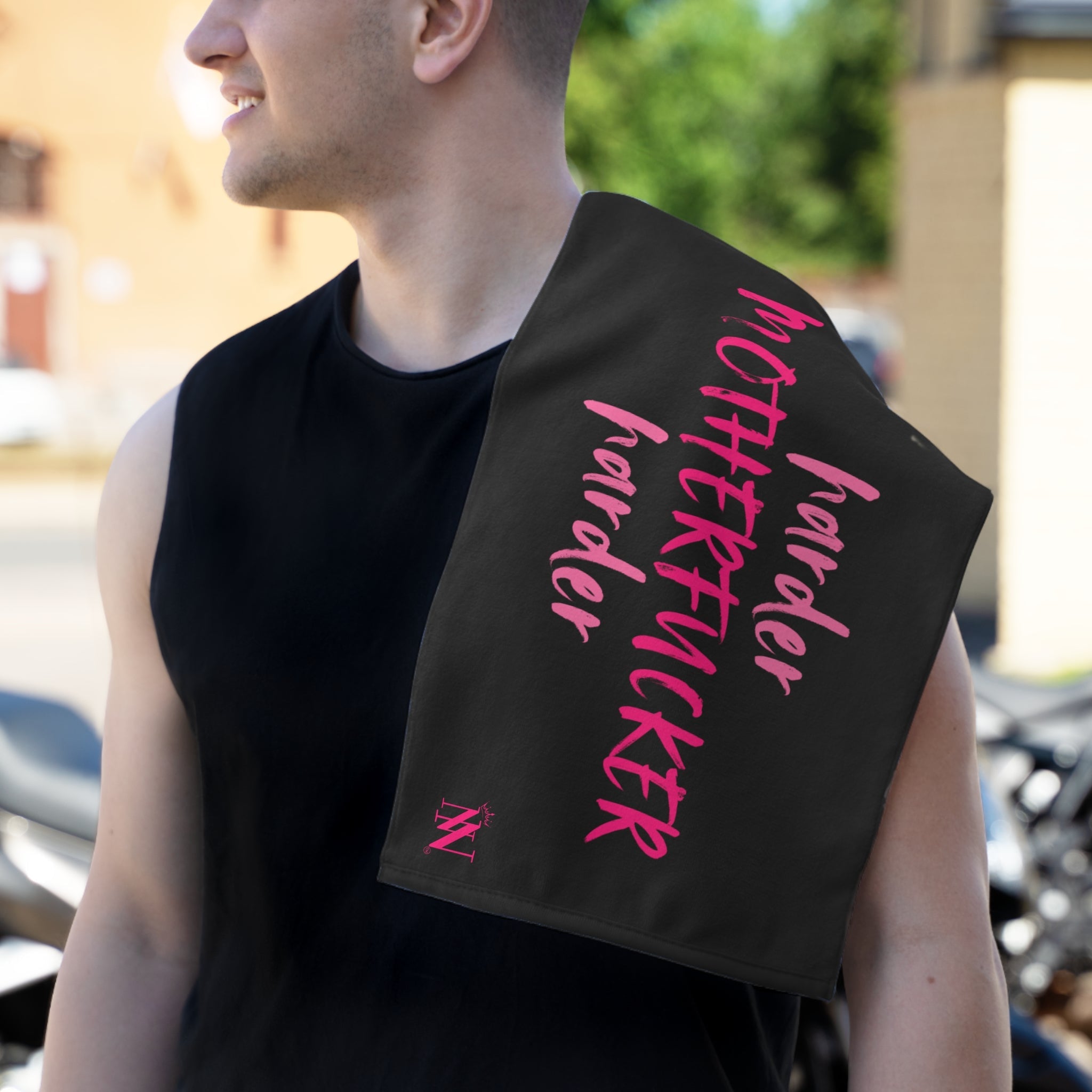 Harder Motherfucker Harder Sex Towel