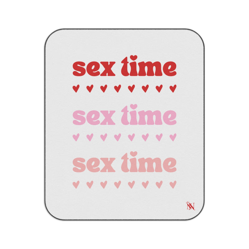 Sex Time Multiple Times | Mix Match Fun-Flirty Lovers’ Water-Resistant Blankets