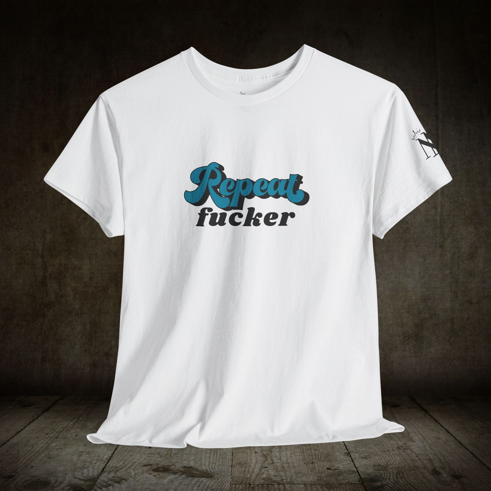 Repeat Fucker | Mix & Match 100% Cotton Unisex Fun-Flirty Lovers’ Tees
