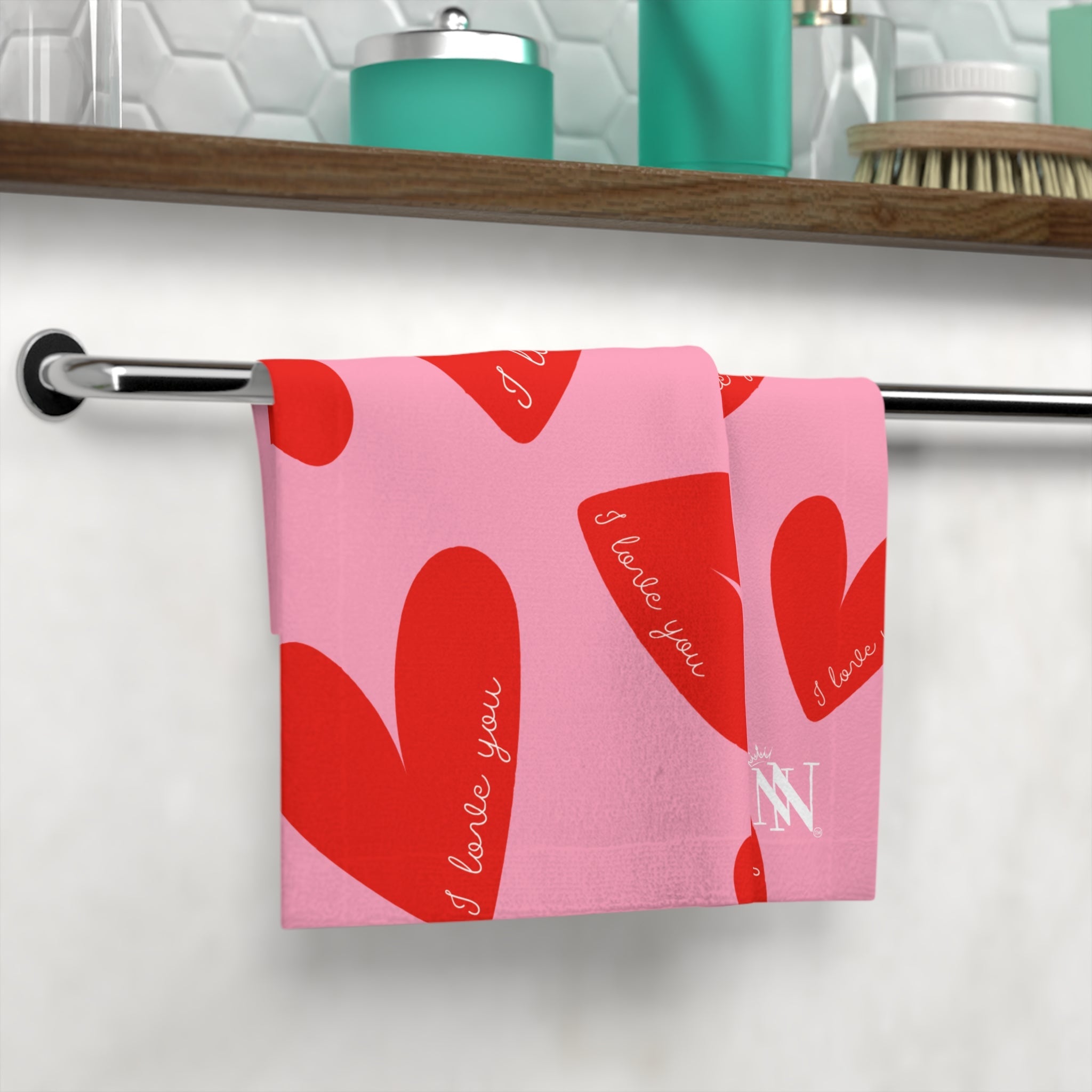 Love You Over & Over | Mix & Match Lils’ Fun-Flirty Lovers’ Towels
