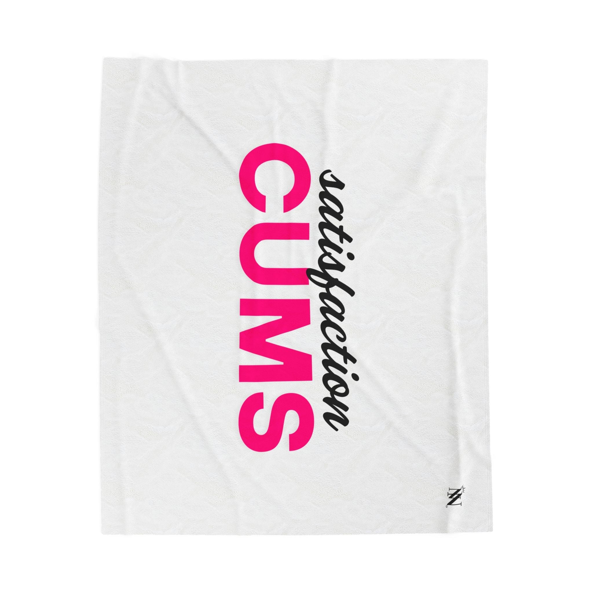 Satisfaction Cums | Mix & Match Soft Fun-Flirty Lovers’ Blankets