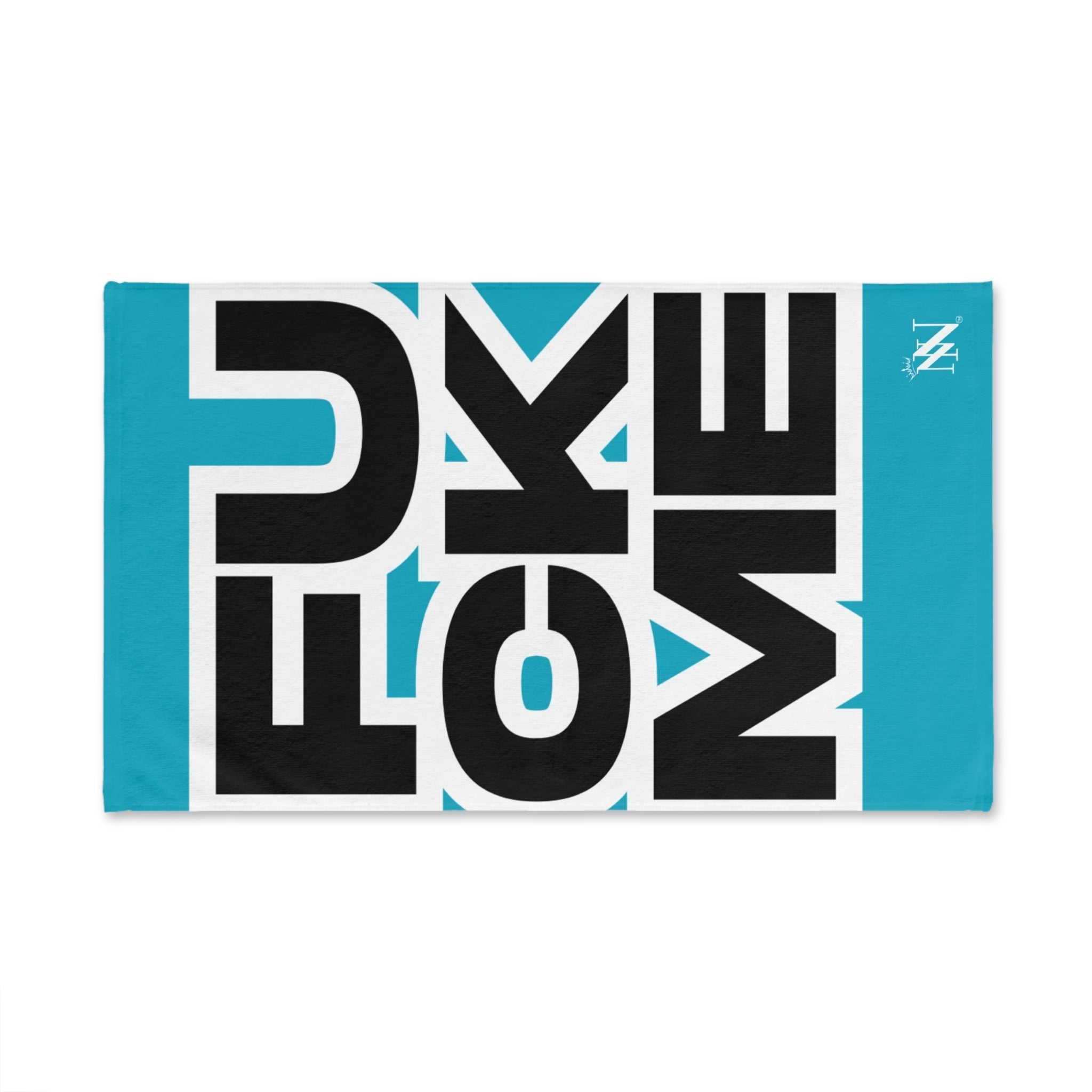 FUCK ME Block Letter Teal Cum Towel