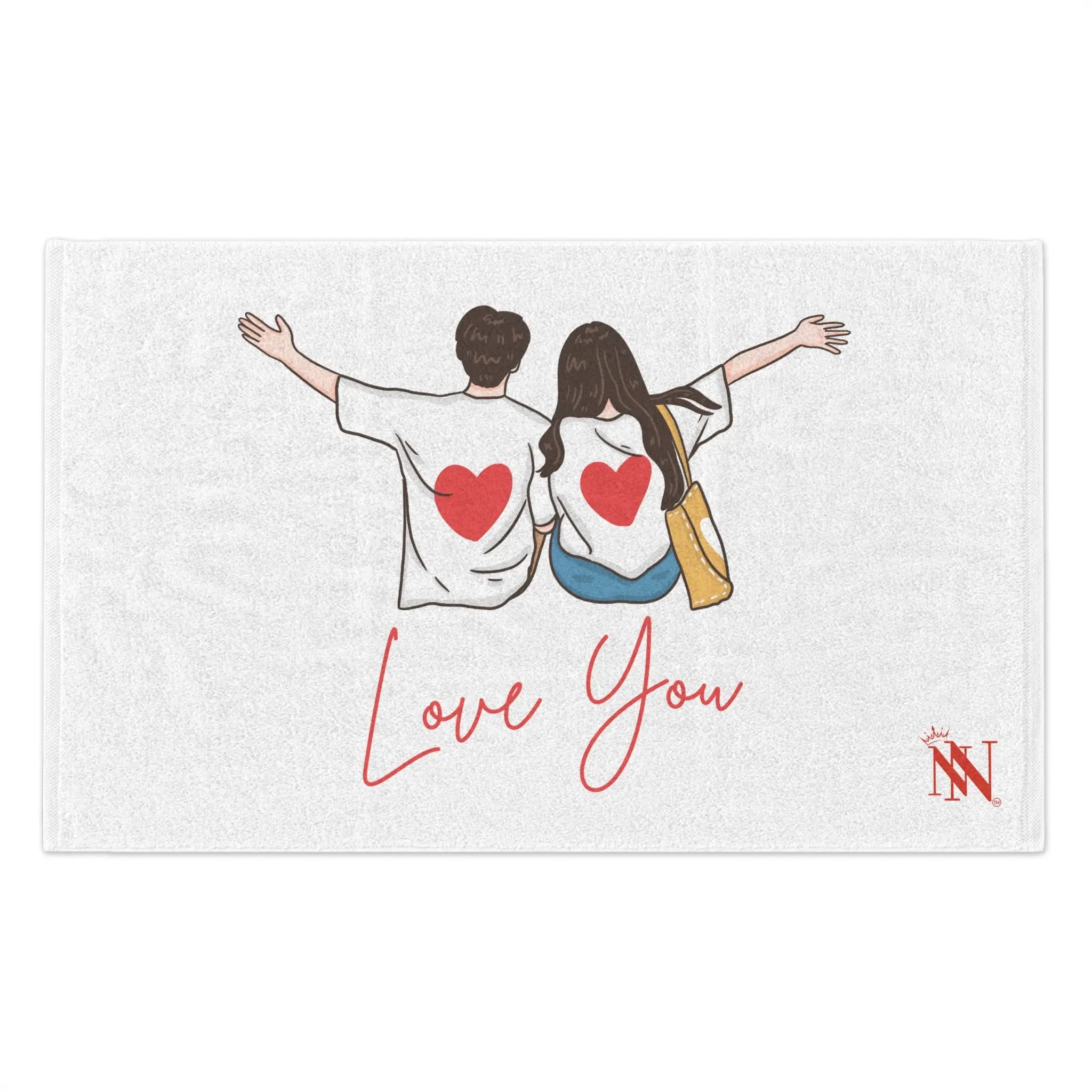 Love You Couple | Mix & Match Soft Fun-Flirty Lovers’ Towels