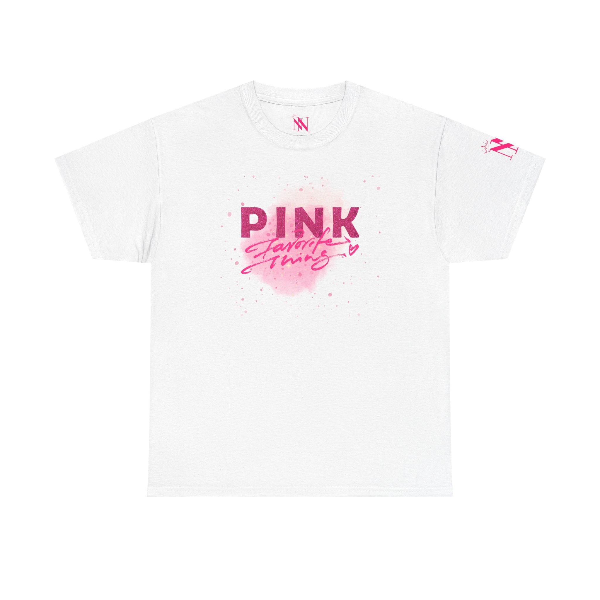 Pink Favorite Thing Adult T-Shirt Cum Tee | Live Bold & Comfortable