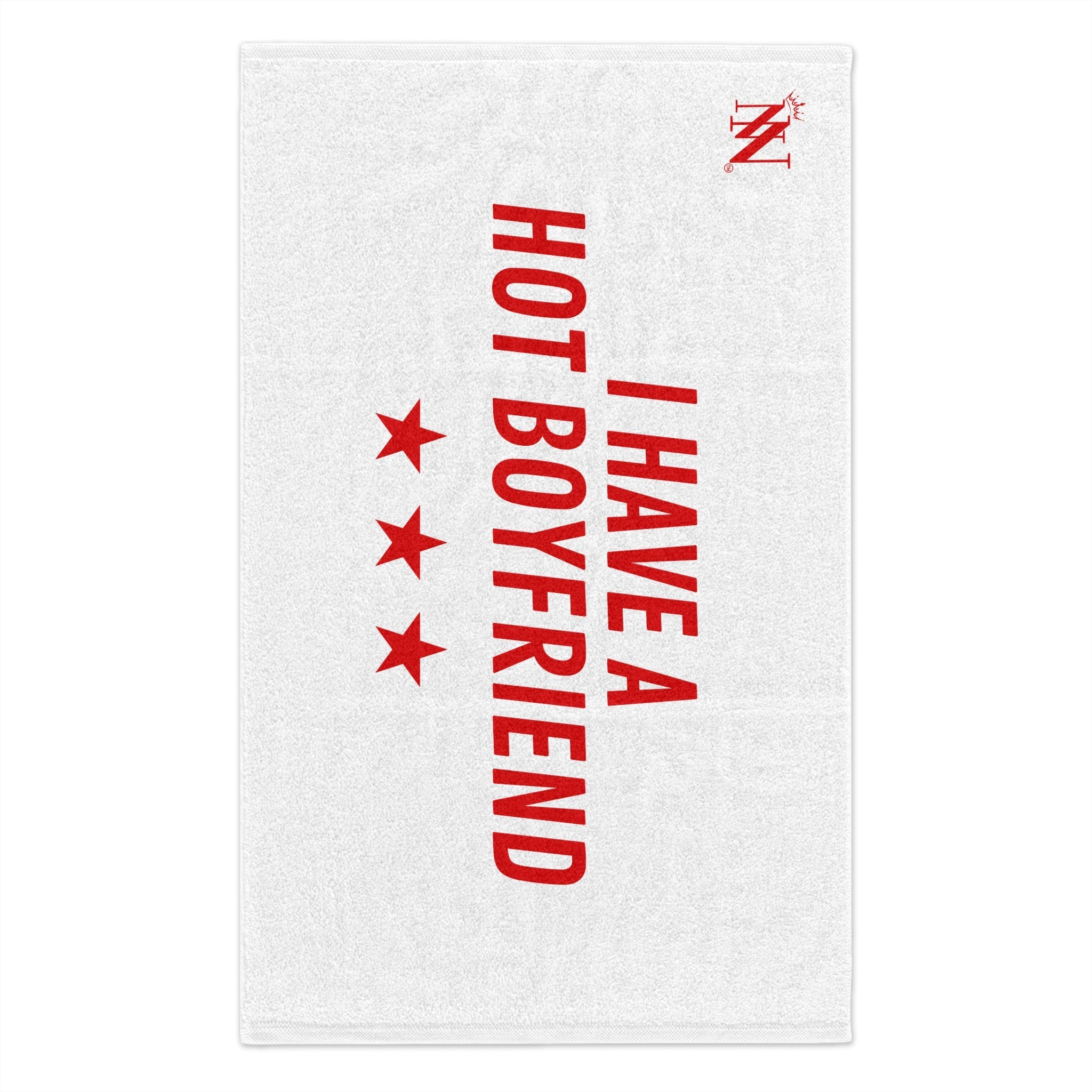 I Have a Hot Boyfriend | Mix & Match Soft Fun-Flirty Lovers’ Towels