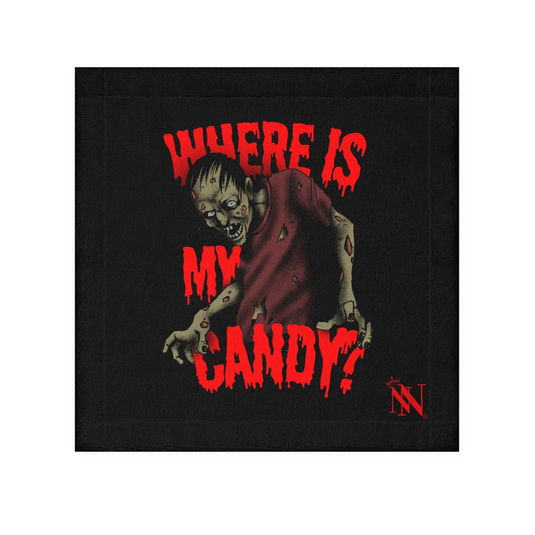 Where is My Candy? Zombie | Mix & Match Lils’ Fun-Flirty Lovers’ Towels