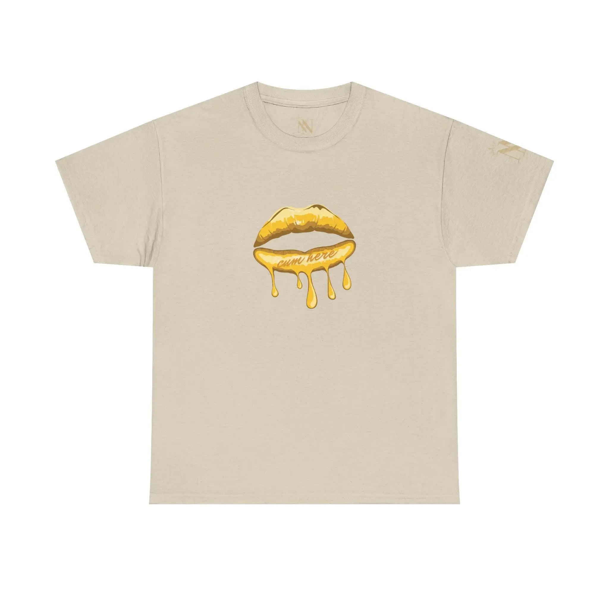 Cum Here Lips | Mix & Match 100% Cotton Unisex Fun-Flirty Lovers’ Tees